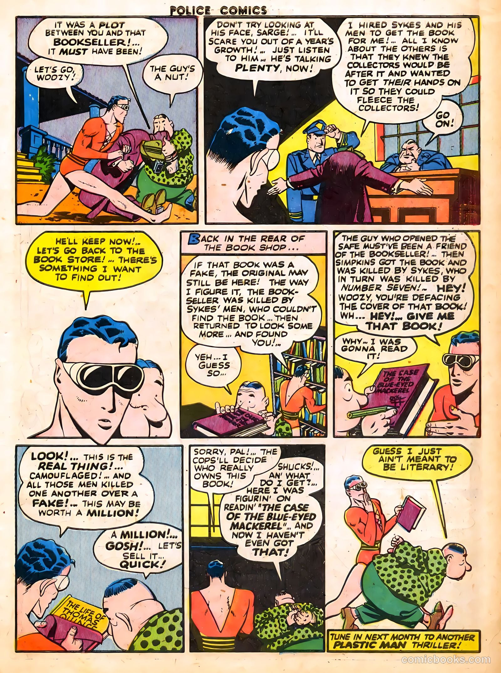Police Comics #25 — page 17 of 60