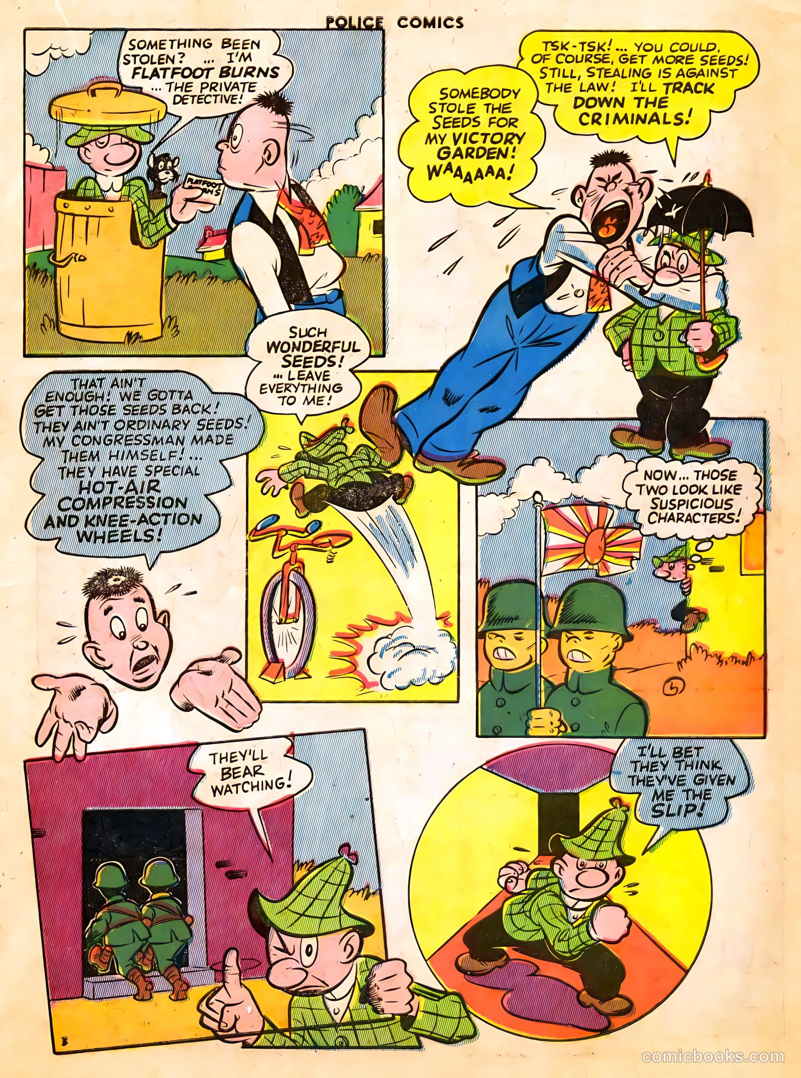 Police Comics #25 — page 21 of 60