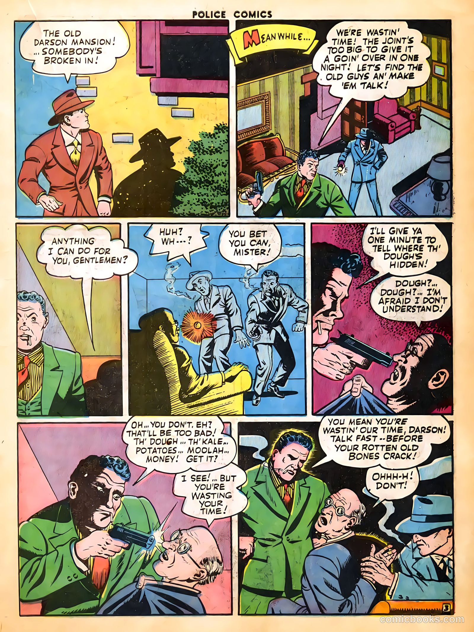 Police Comics #25 — page 27 of 60