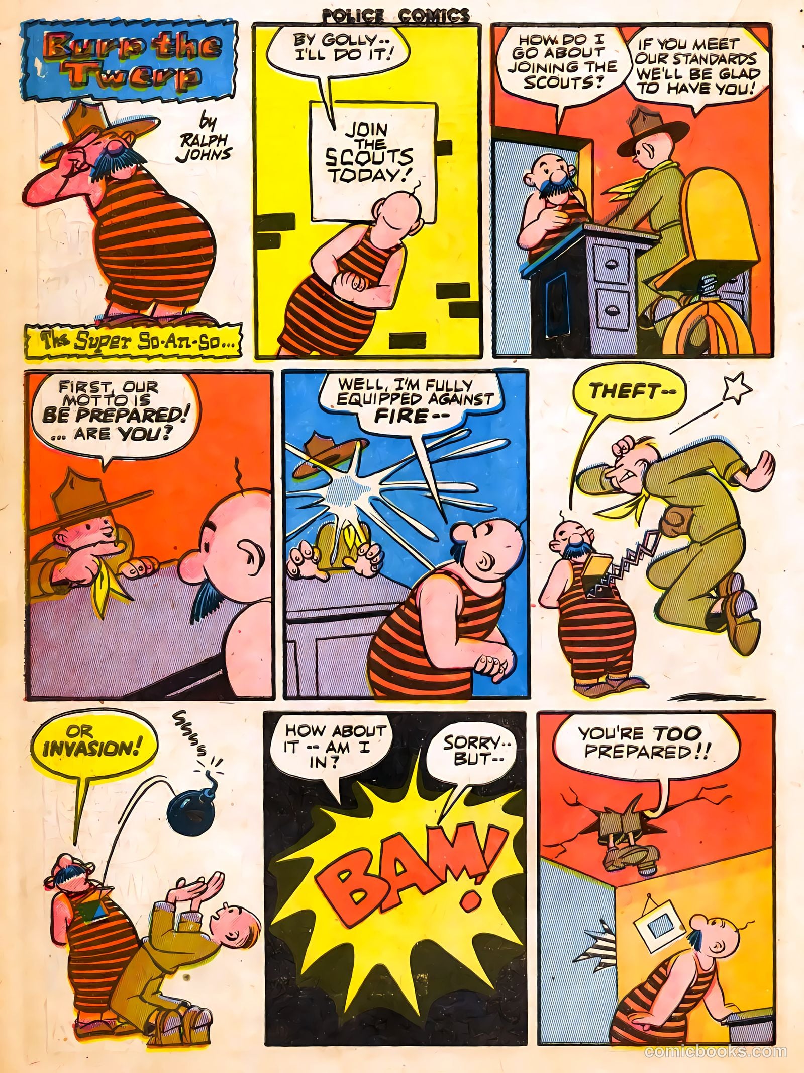 Police Comics #25 — page 30 of 60
