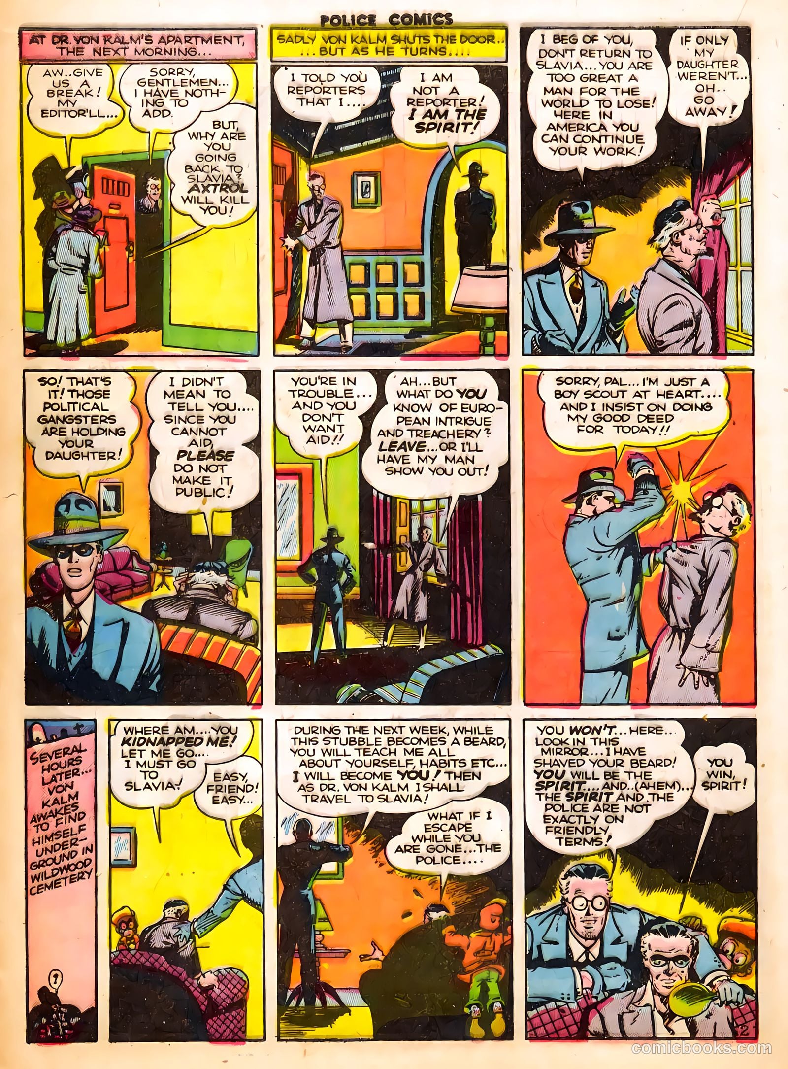 Police Comics #25 — page 32 of 60
