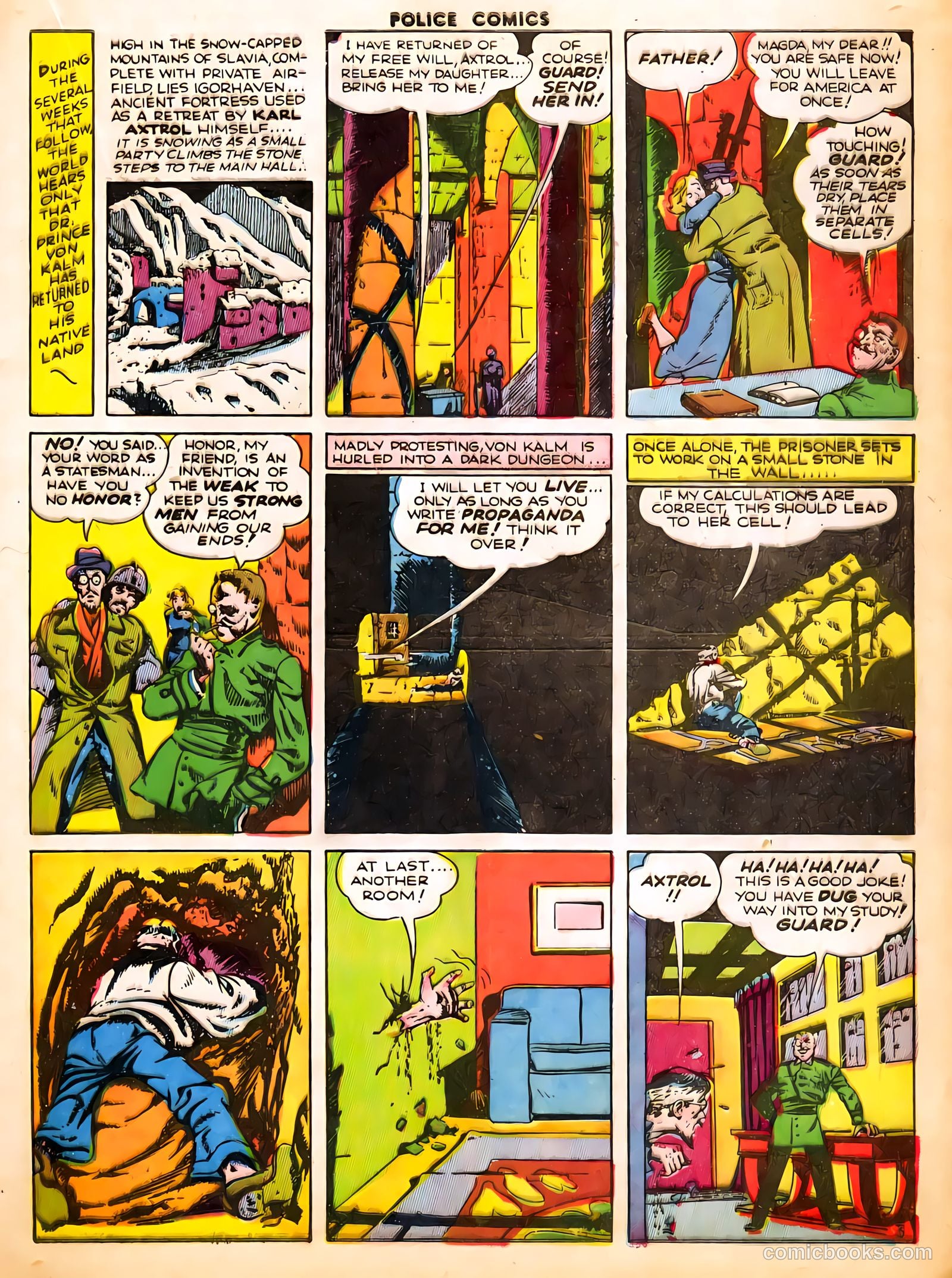 Police Comics #25 — page 33 of 60