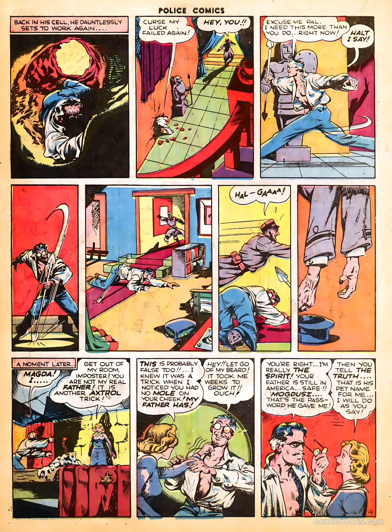 Police Comics #25 — page 34 of 60