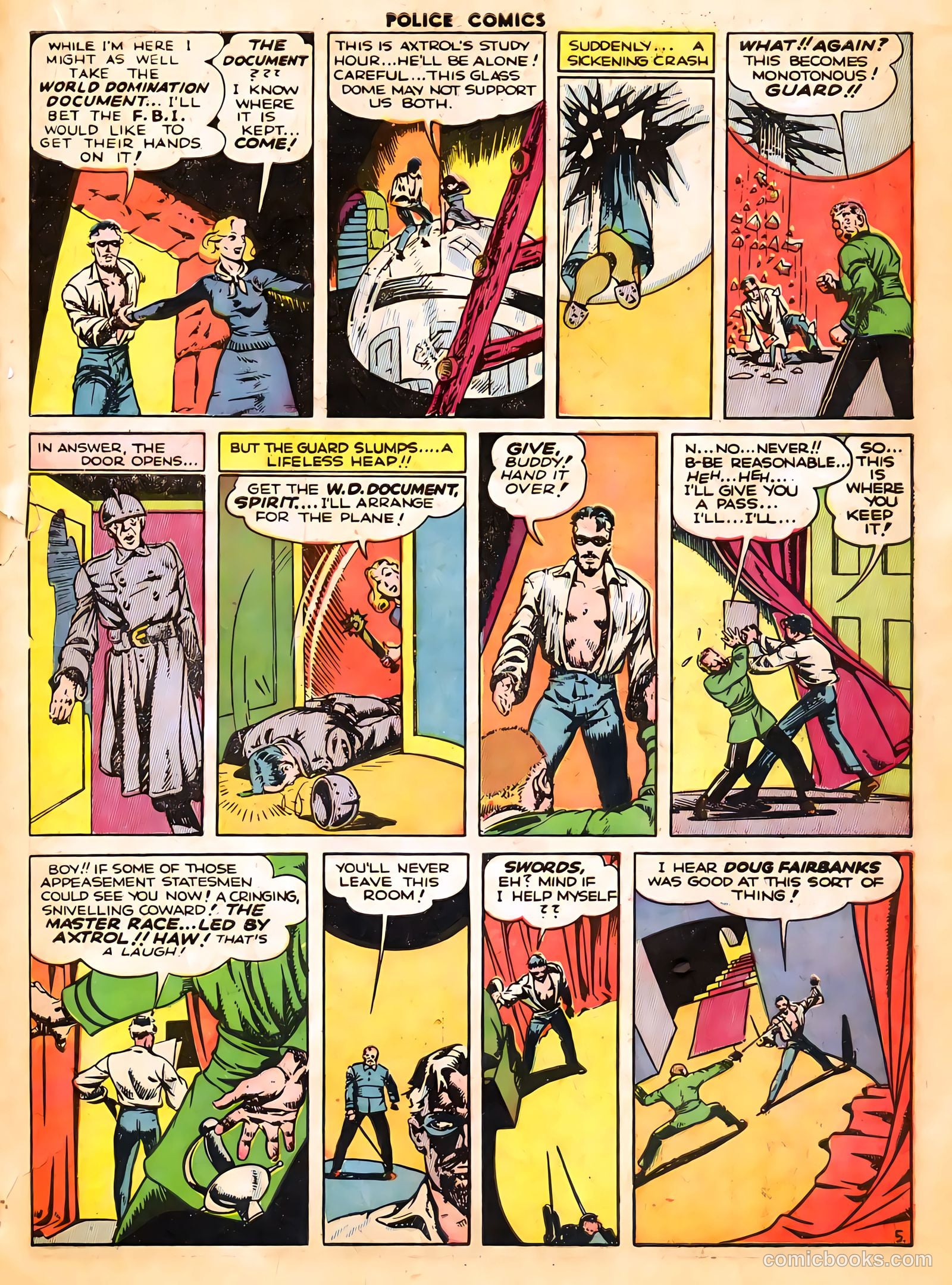 Police Comics #25 — page 35 of 60