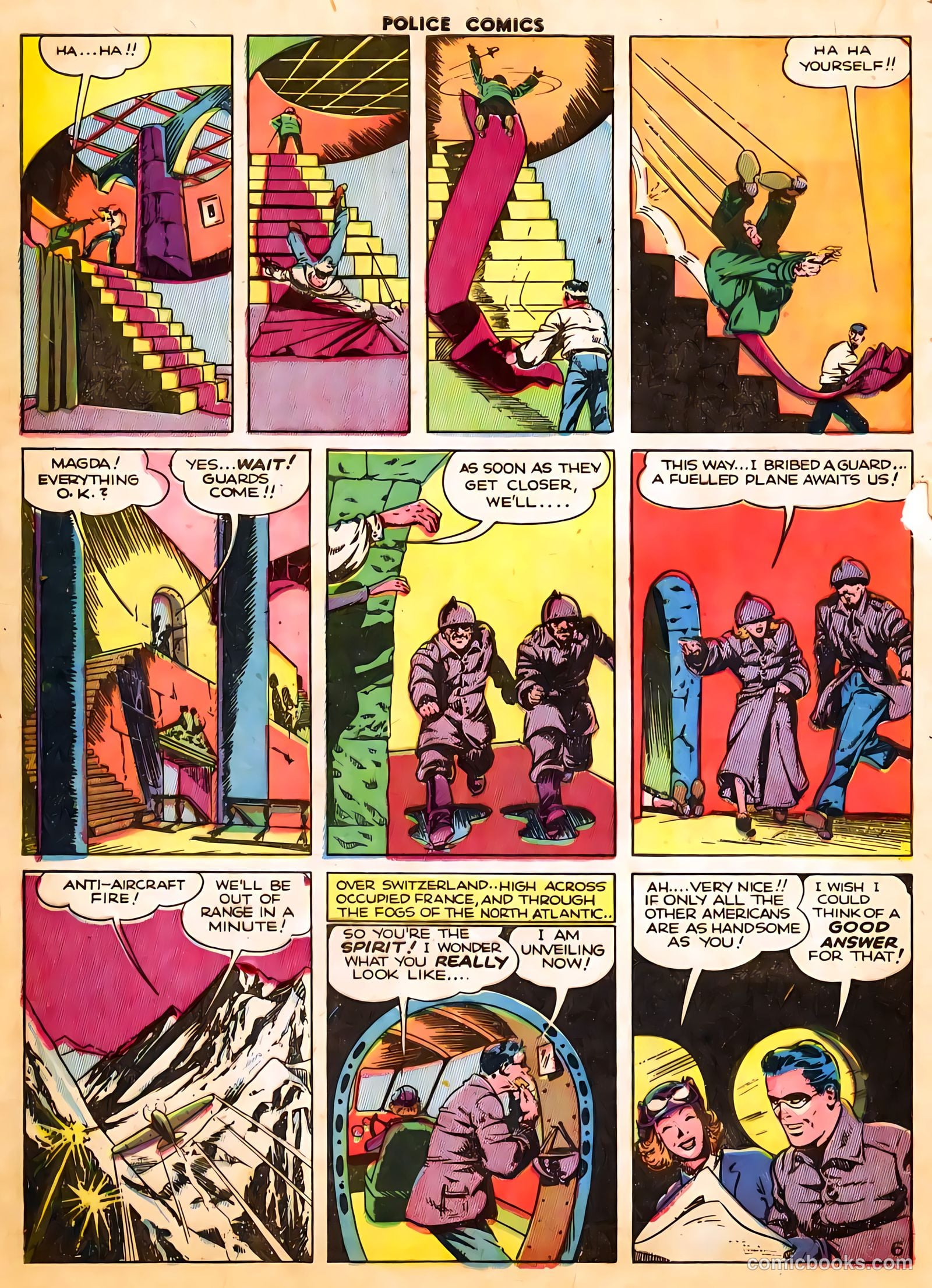 Police Comics #25 — page 36 of 60