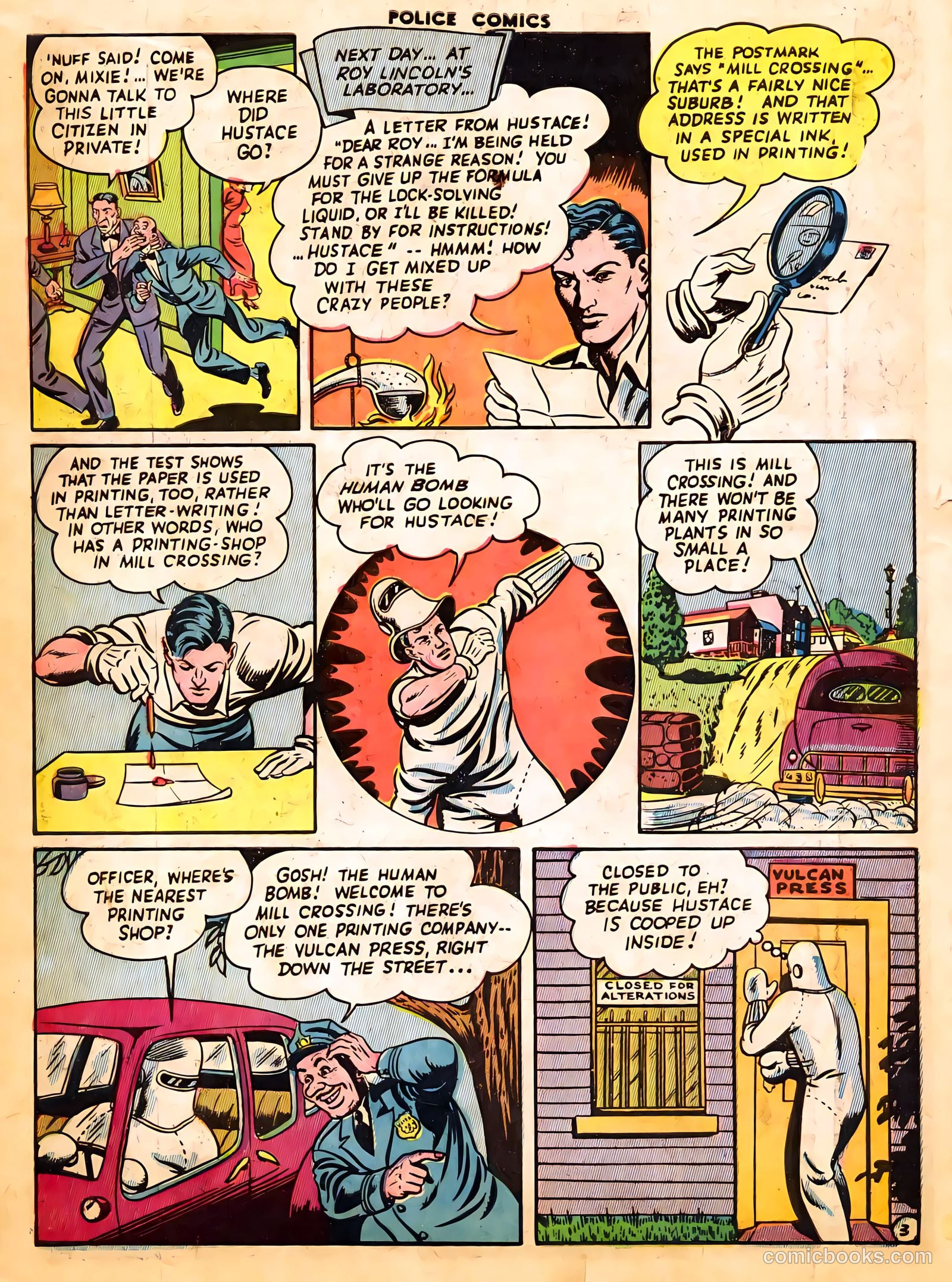 Police Comics #25 — page 40 of 60