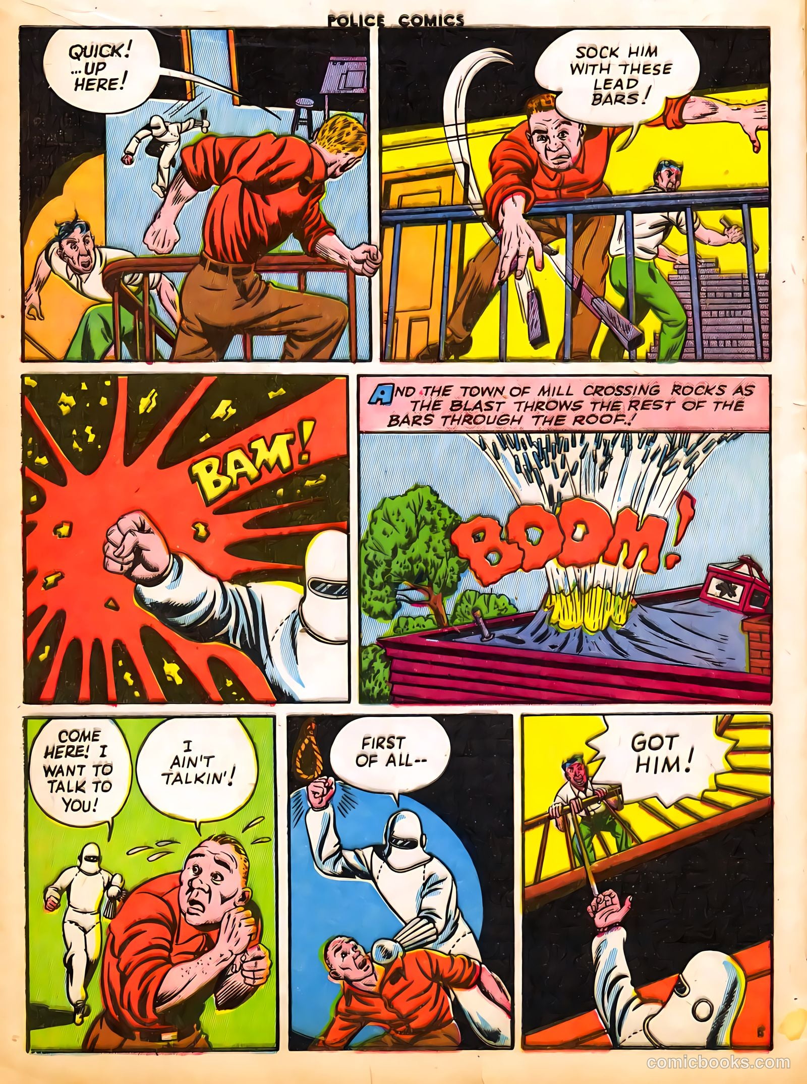 Police Comics #25 — page 42 of 60