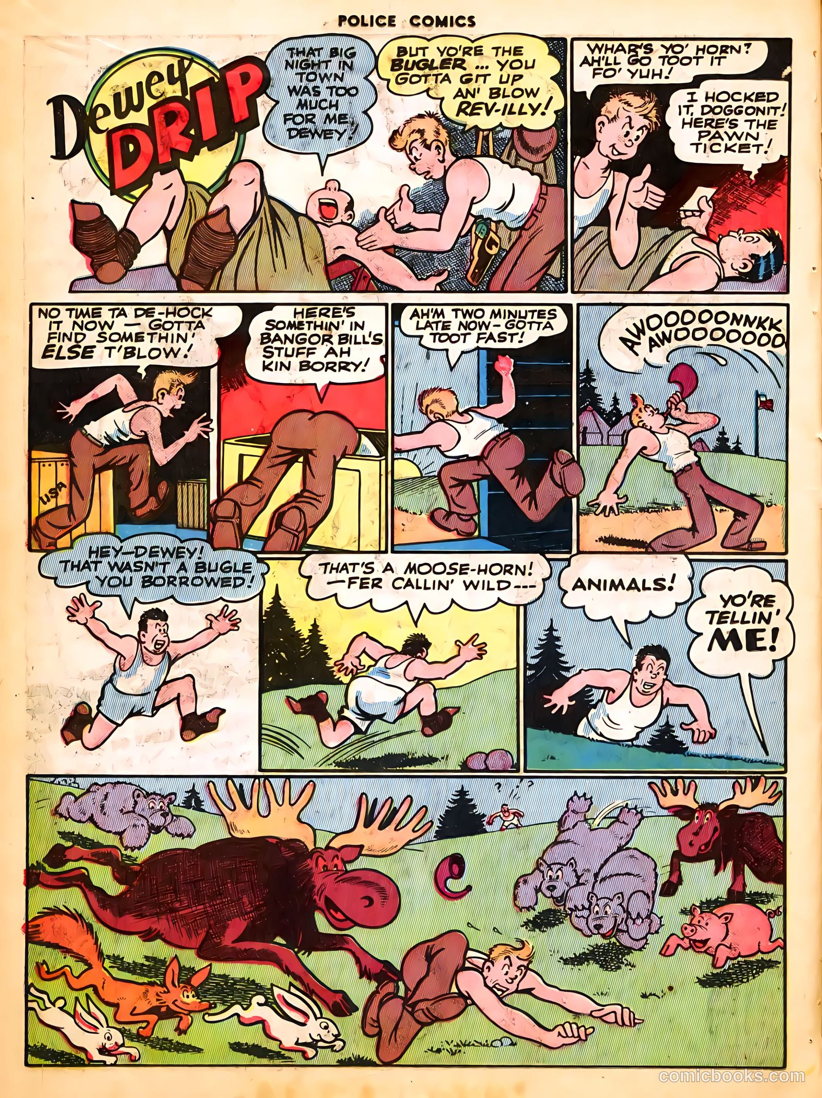 Police Comics #25 — page 48 of 60