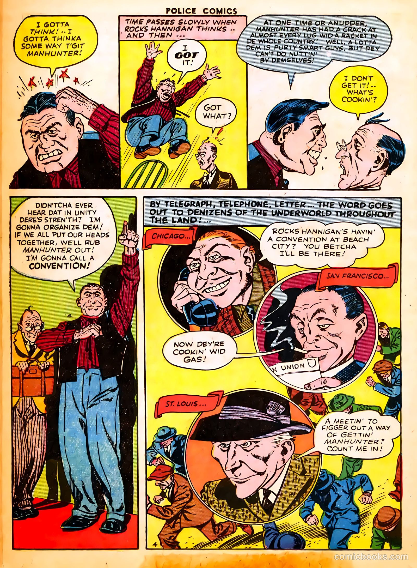 Police Comics #25 — page 52 of 60