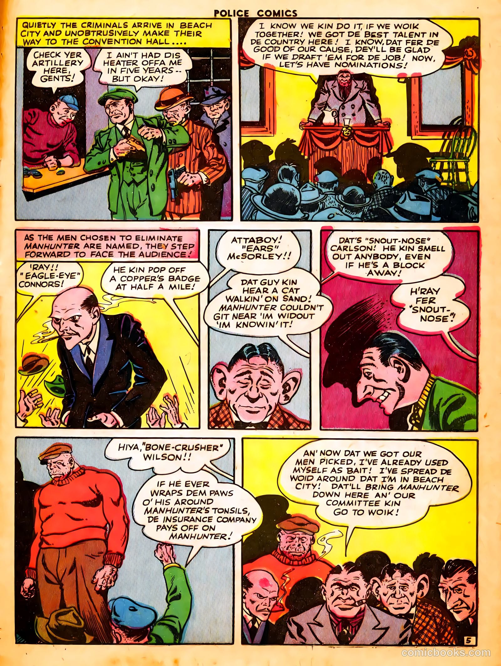 Police Comics #25 — page 53 of 60