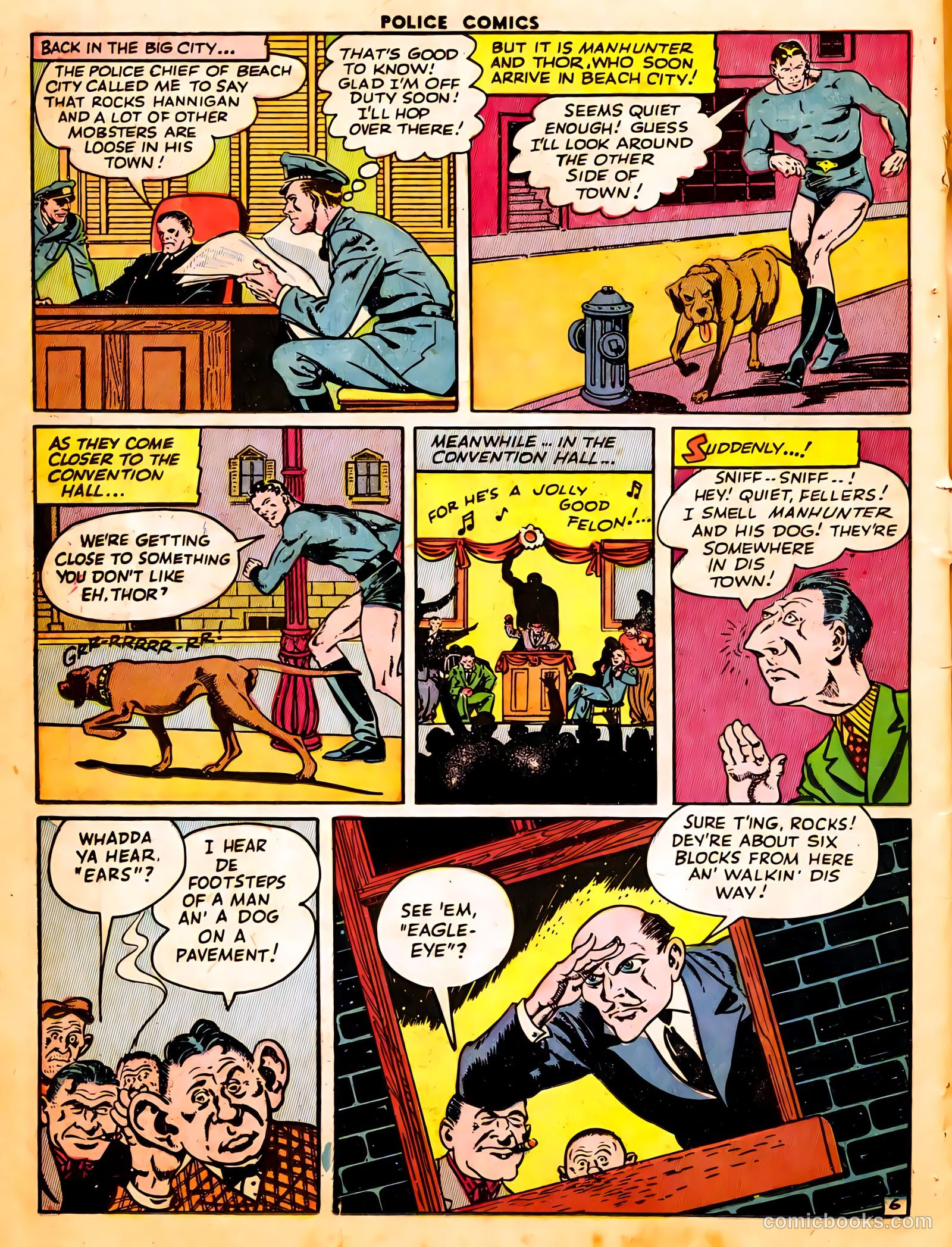 Police Comics #25 — page 54 of 60