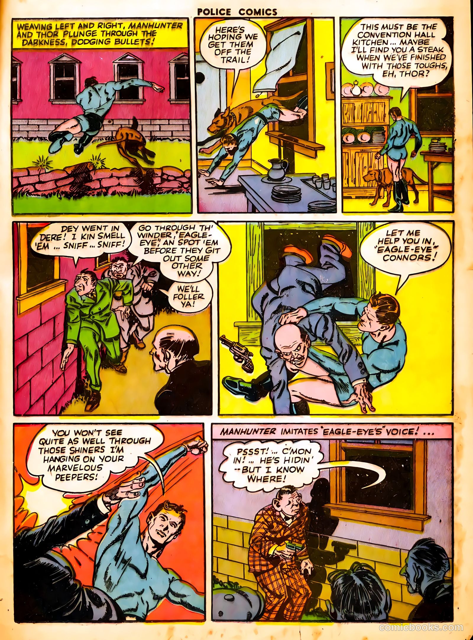 Police Comics #25 — page 57 of 60