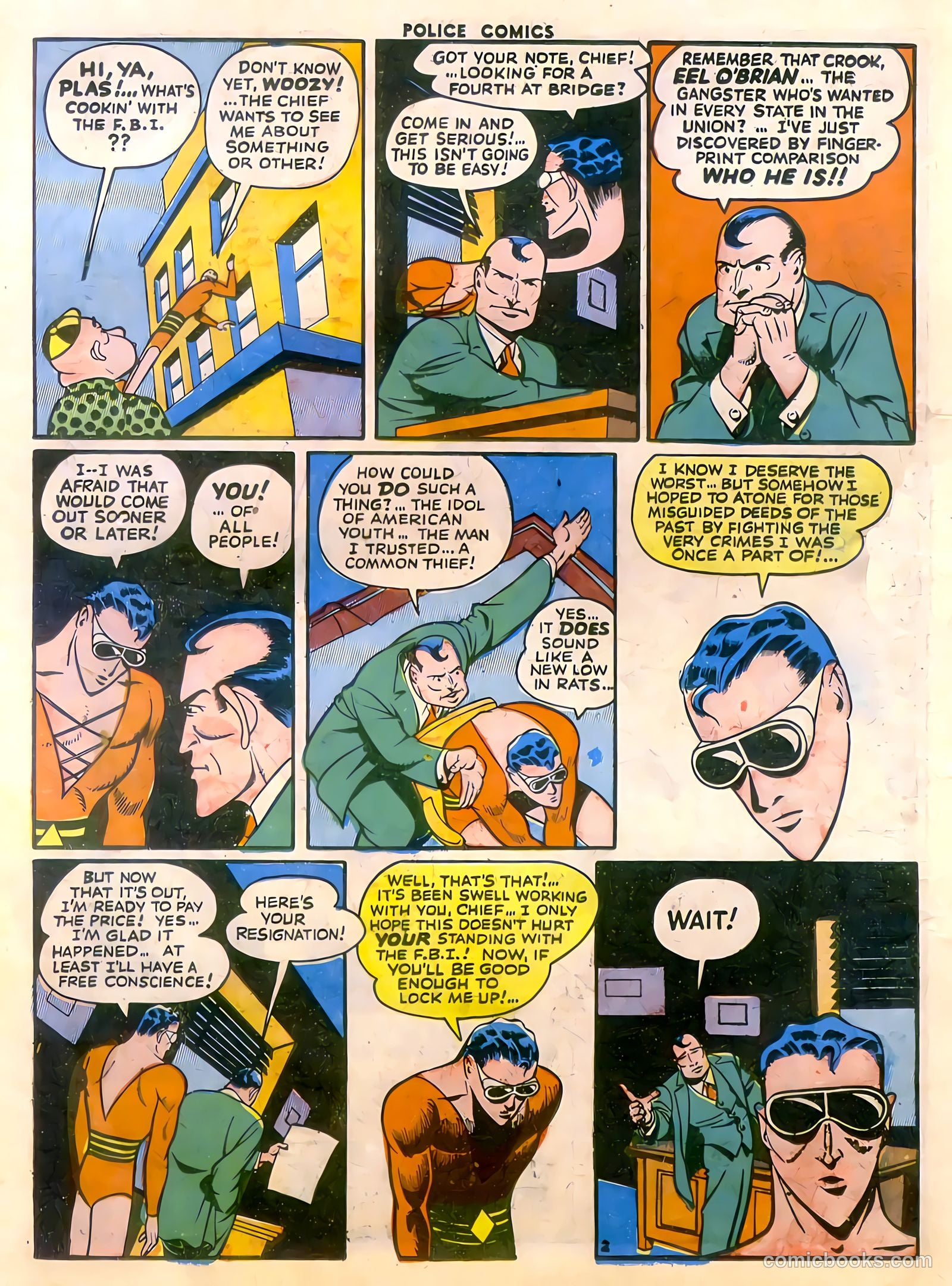 Police Comics #26 — page 4 of 60