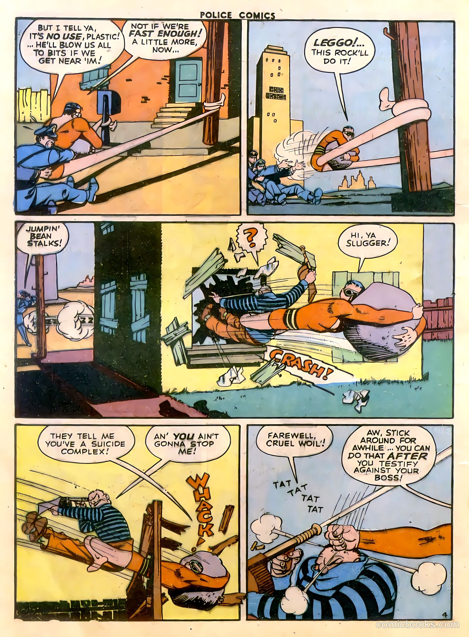 Police Comics #26 — page 6 of 60