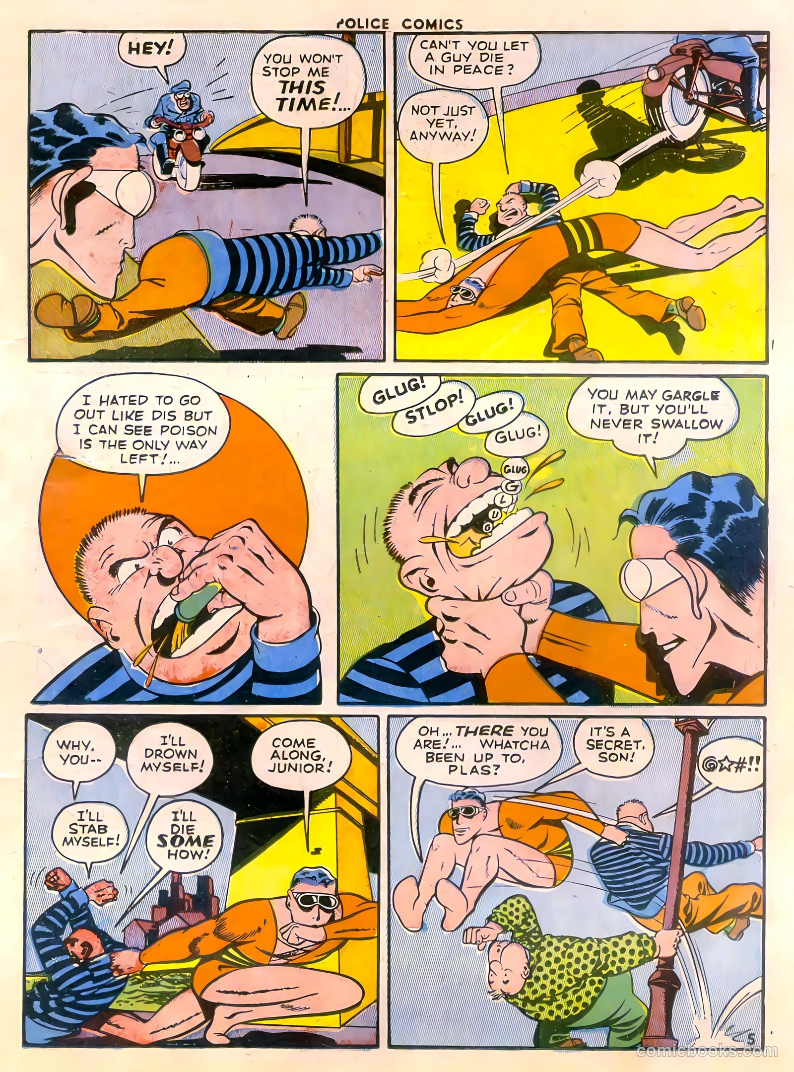 Police Comics #26 — page 7 of 60