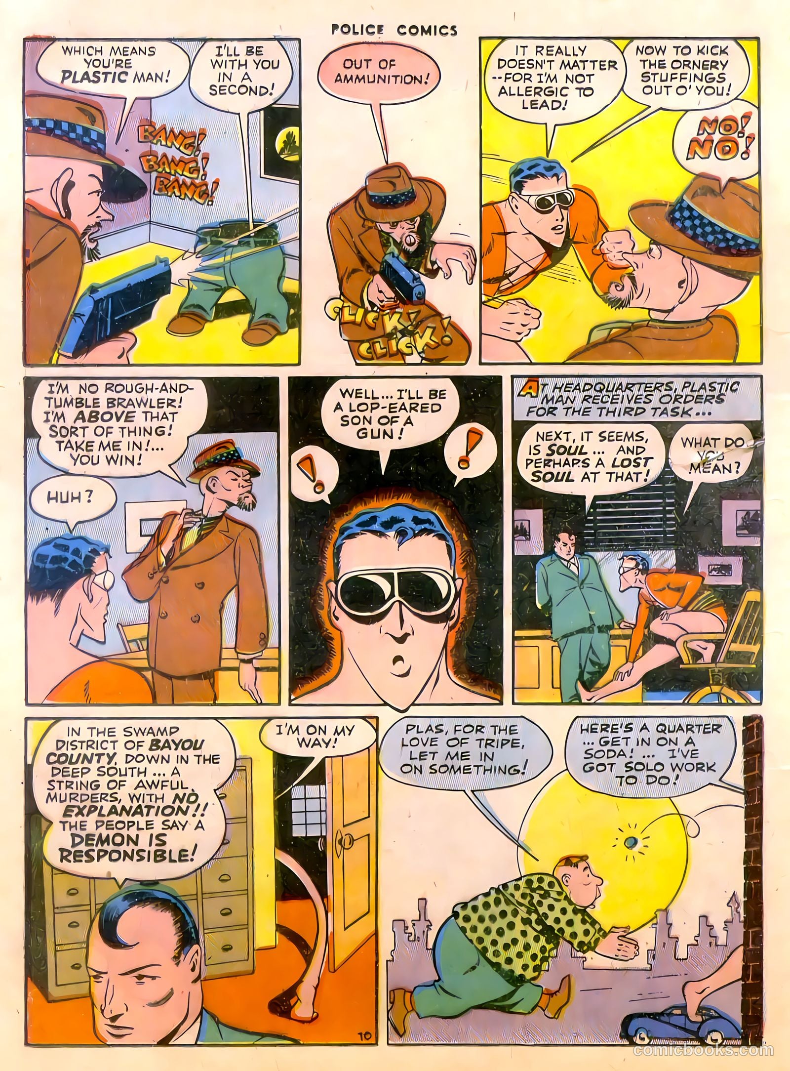 Police Comics #26 — page 12 of 60