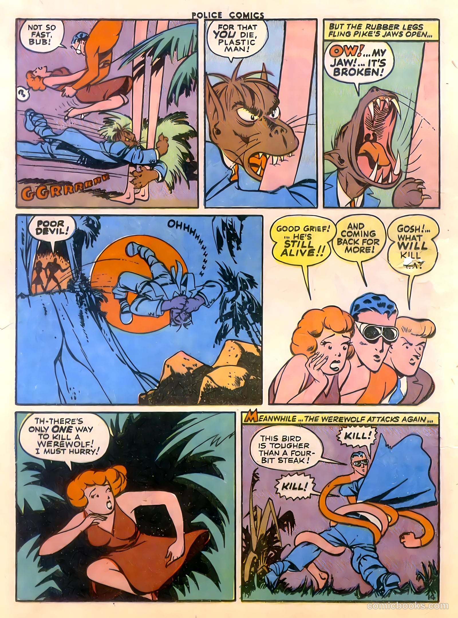 Police Comics #26 — page 16 of 60