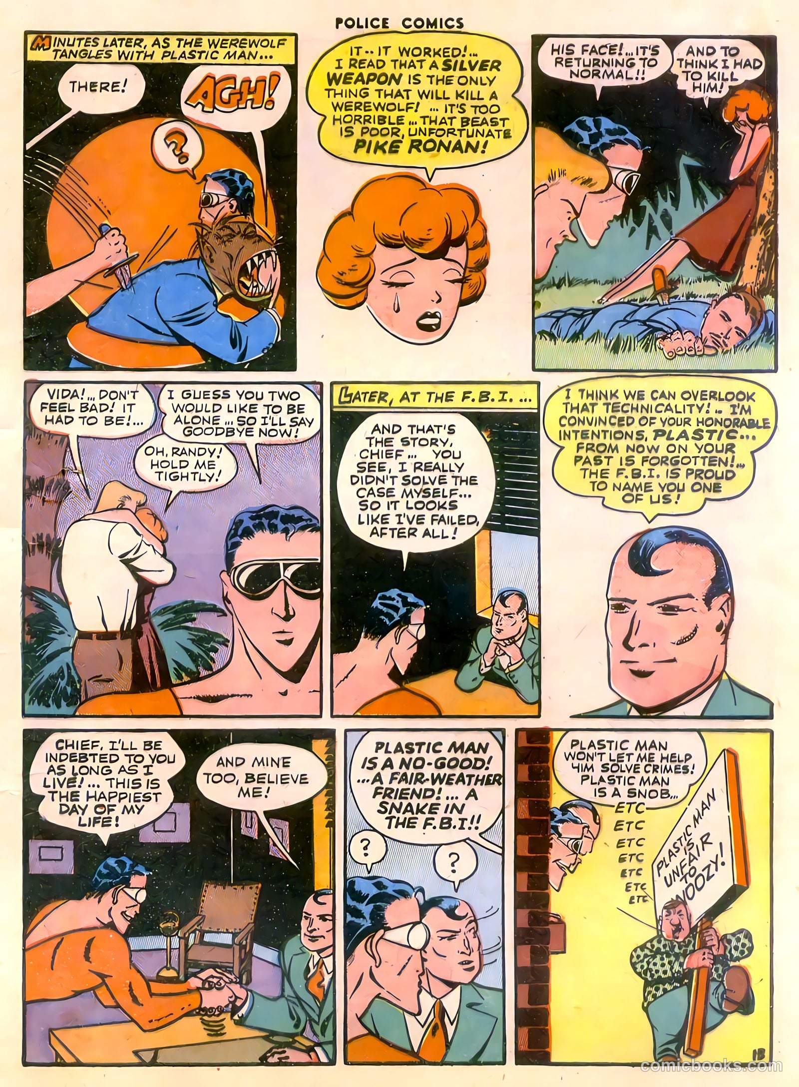 Police Comics #26 — page 17 of 60