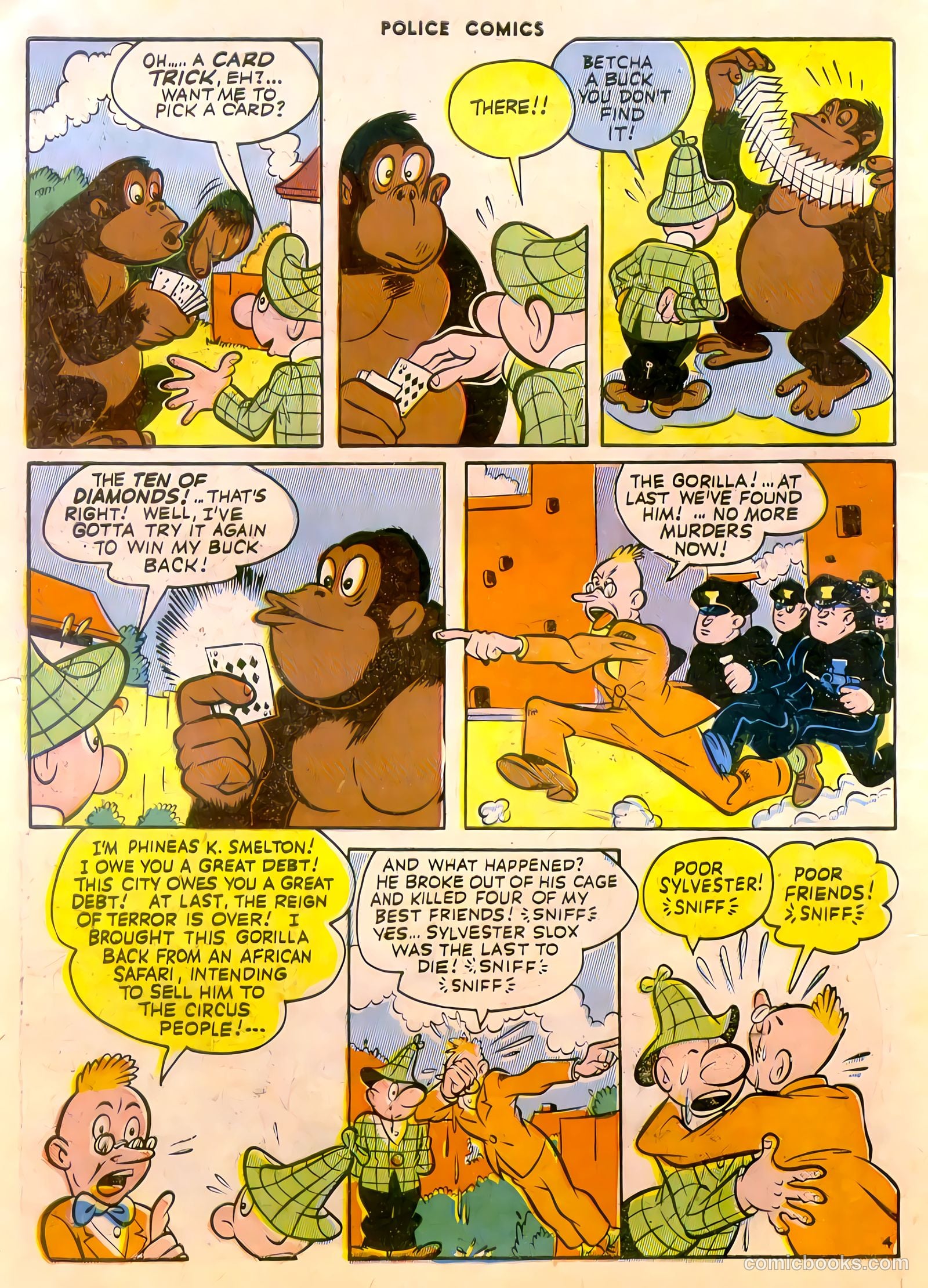 Police Comics #26 — page 22 of 60