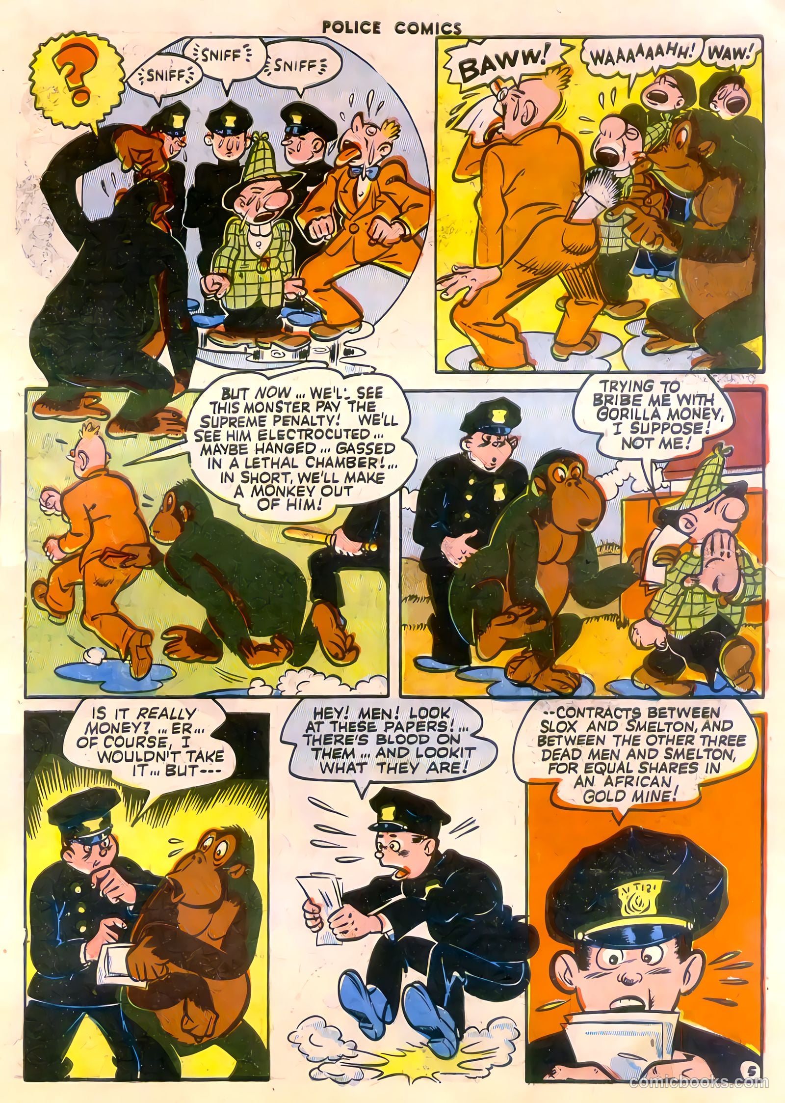 Police Comics #26 — page 23 of 60