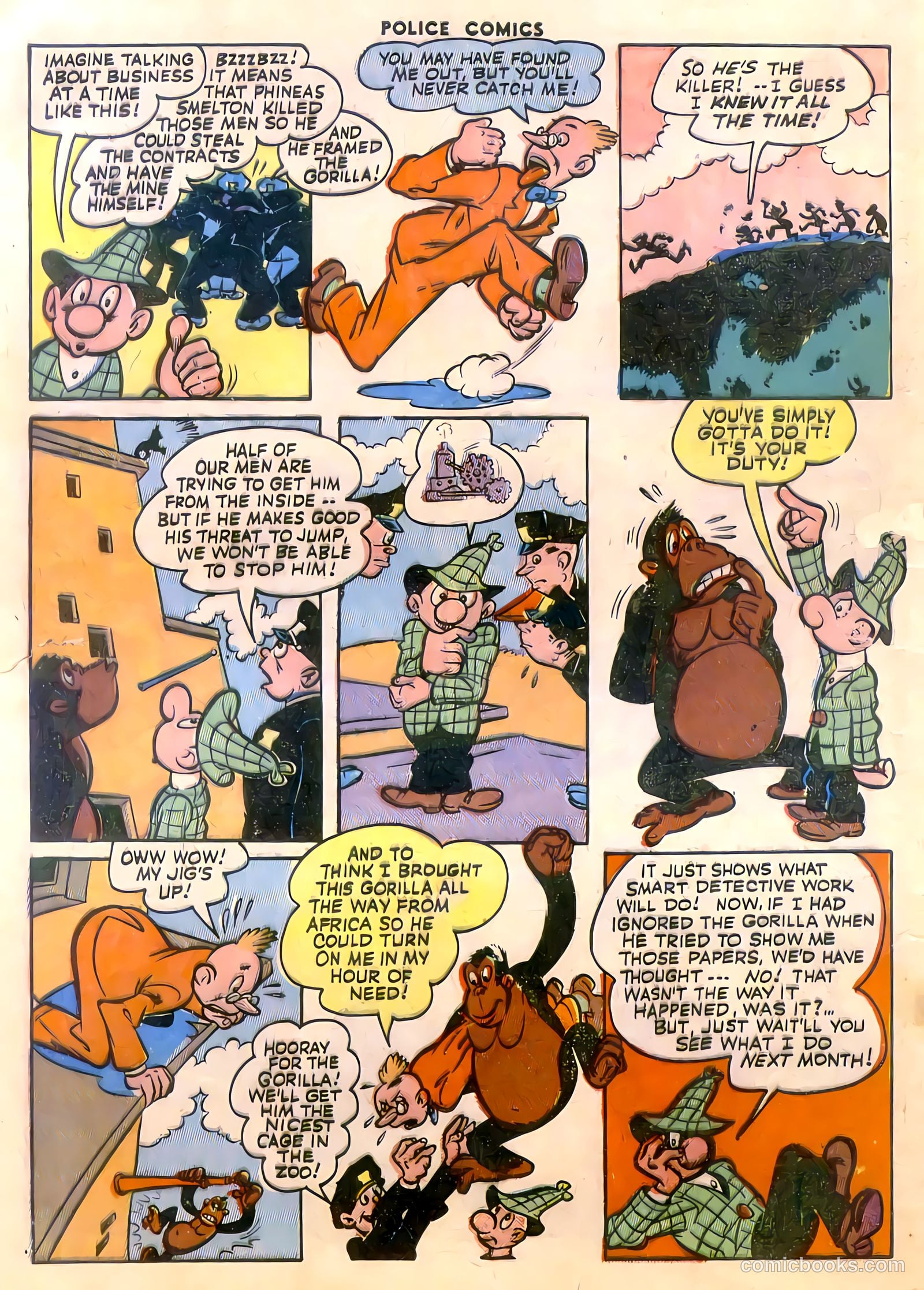 Police Comics #26 — page 24 of 60