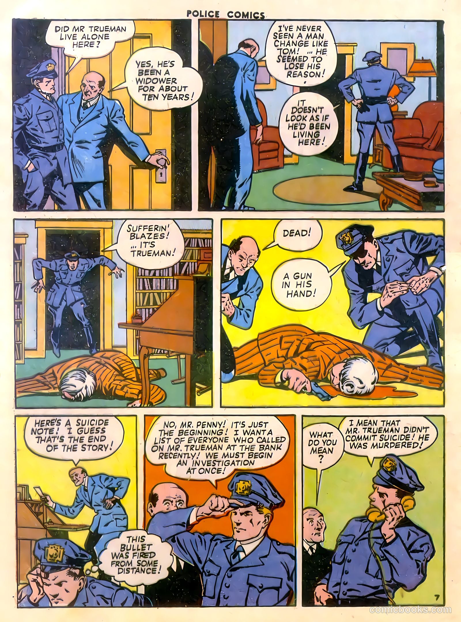 Police Comics #26 — page 36 of 60