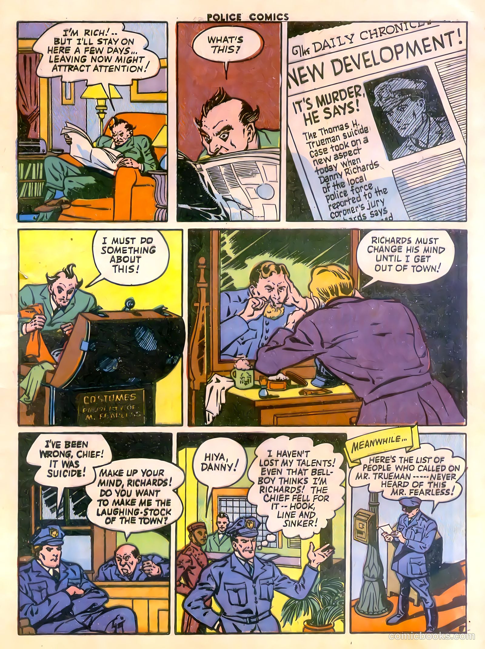 Police Comics #26 — page 37 of 60