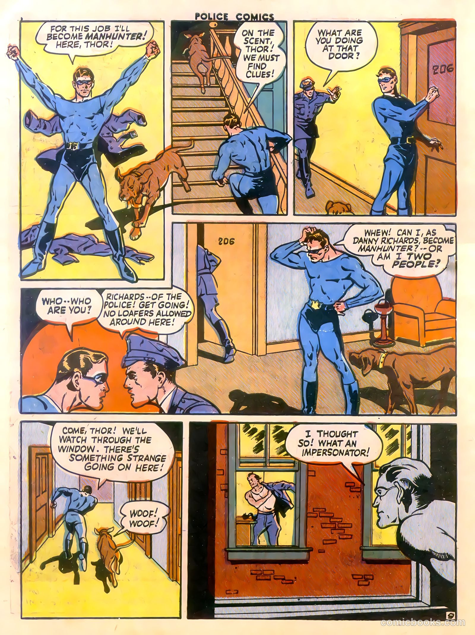 Police Comics #26 — page 38 of 60