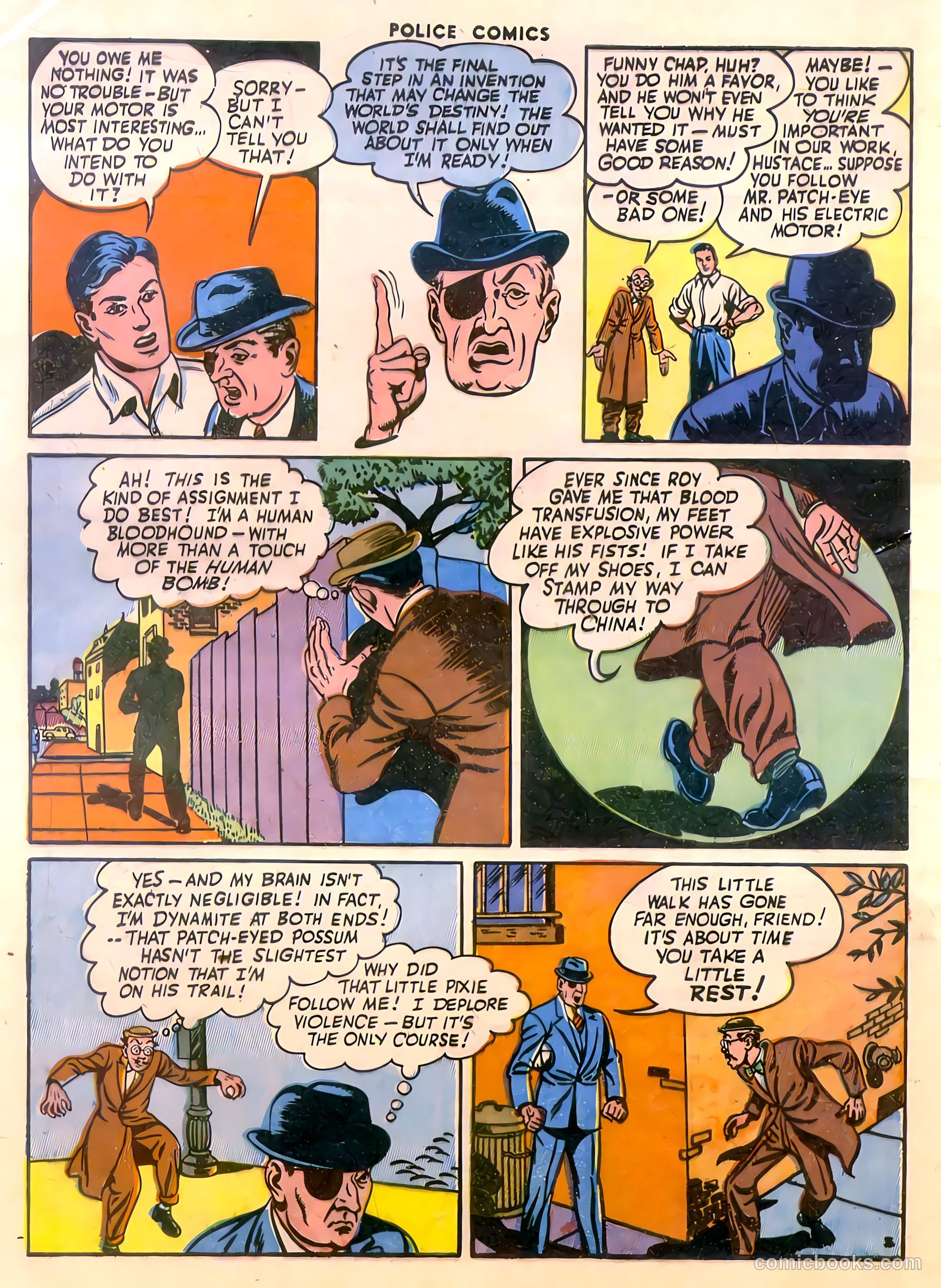 Police Comics #26 — page 44 of 60