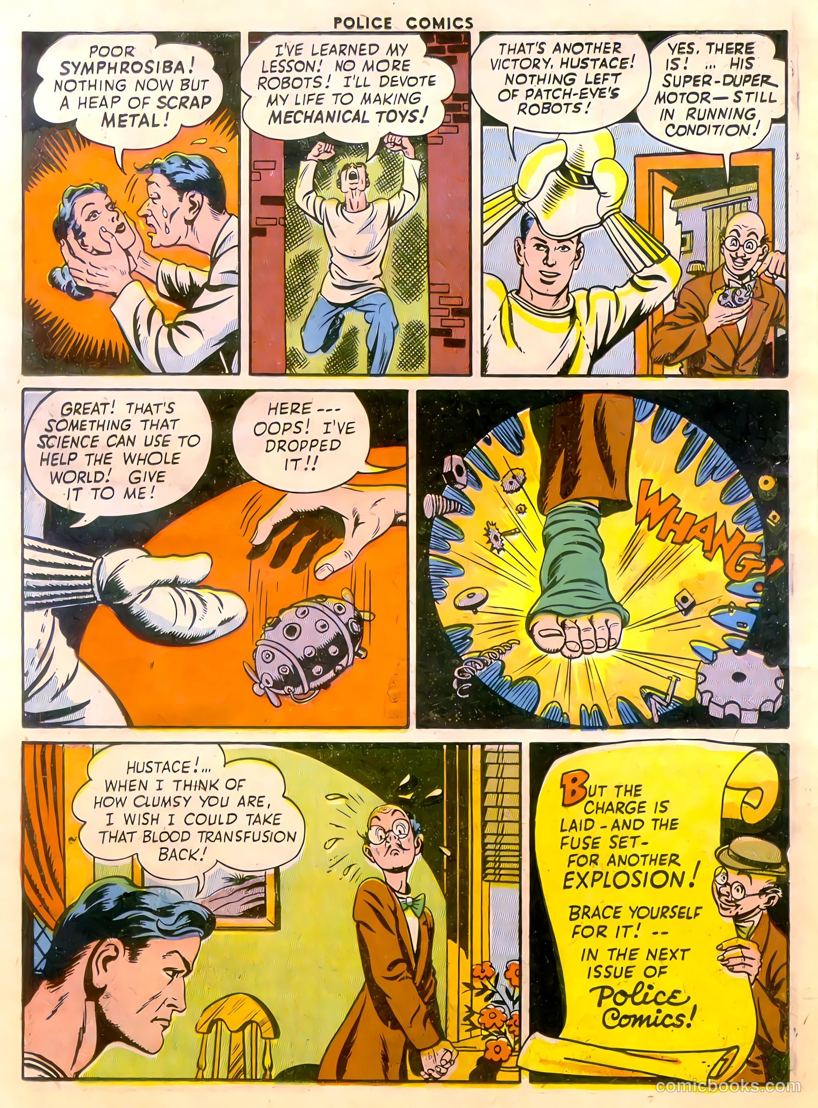 Police Comics #26 — page 50 of 60