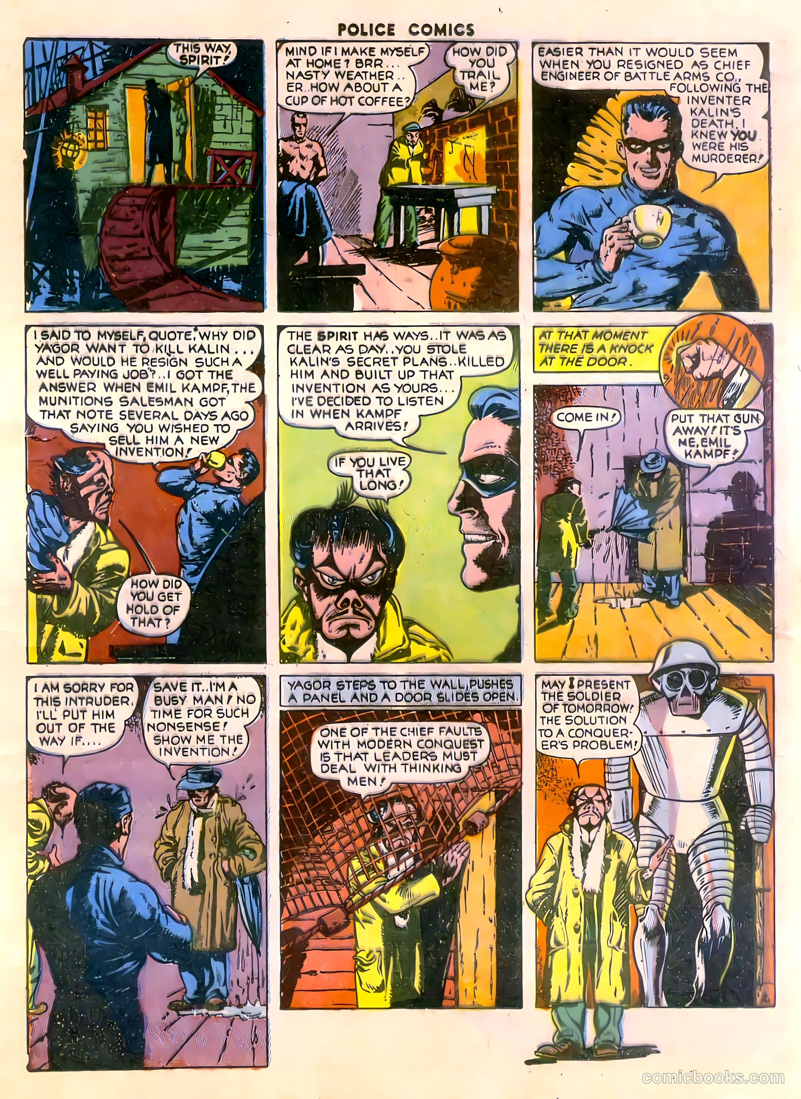 Police Comics #26 — page 53 of 60
