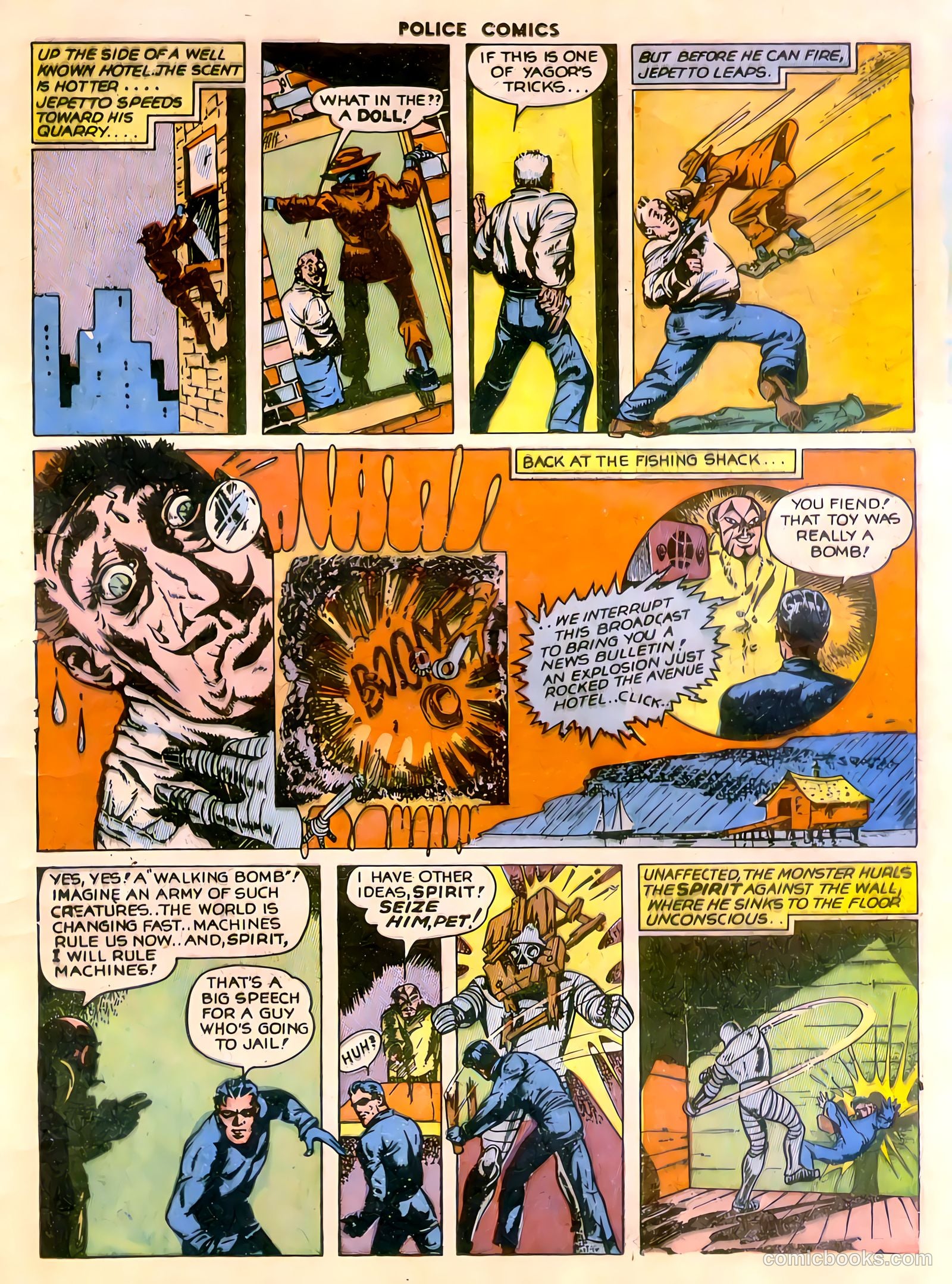Police Comics #26 — page 55 of 60