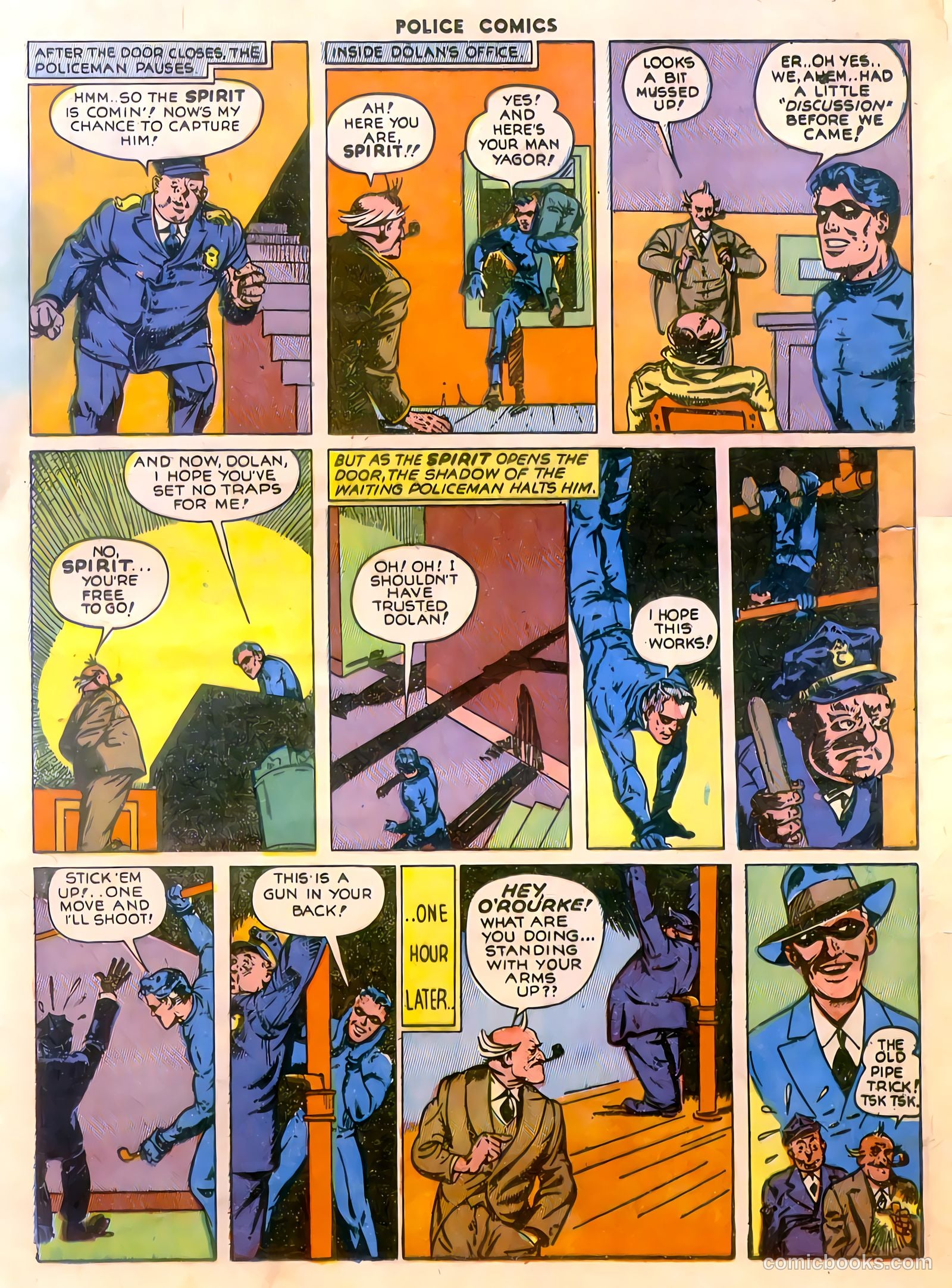 Police Comics #26 — page 58 of 60