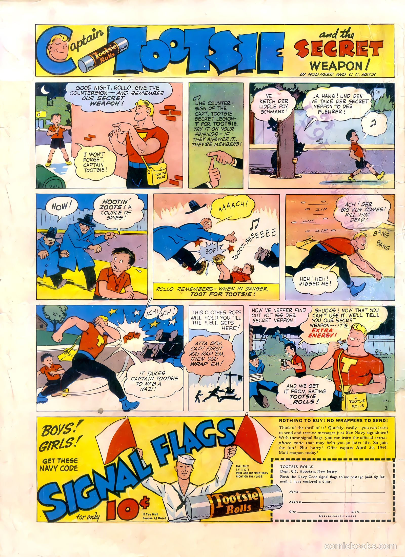 Police Comics #26 — page 60 of 60