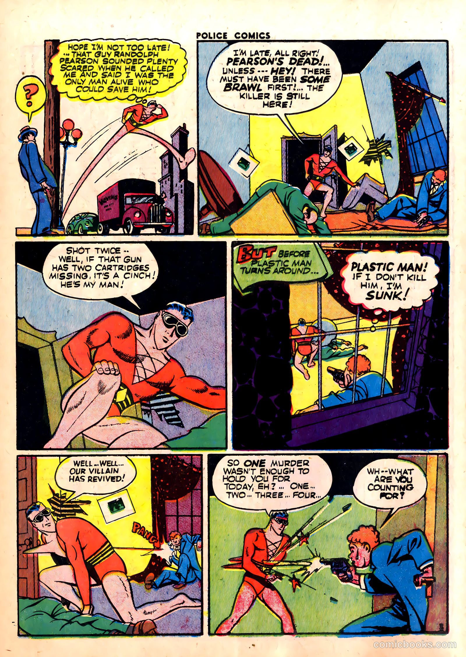 Police Comics #27 — page 4 of 60