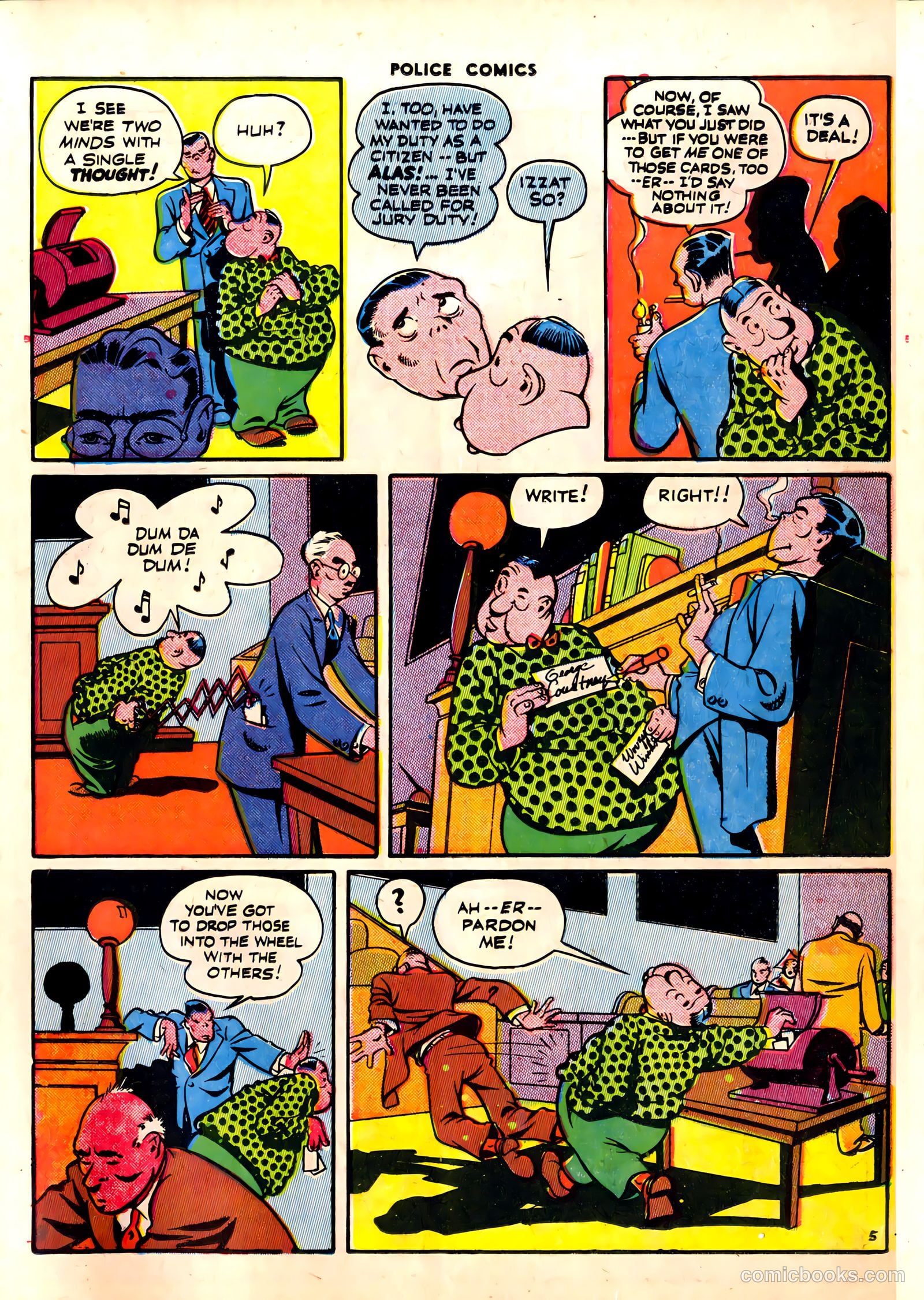 Police Comics #27 — page 7 of 60
