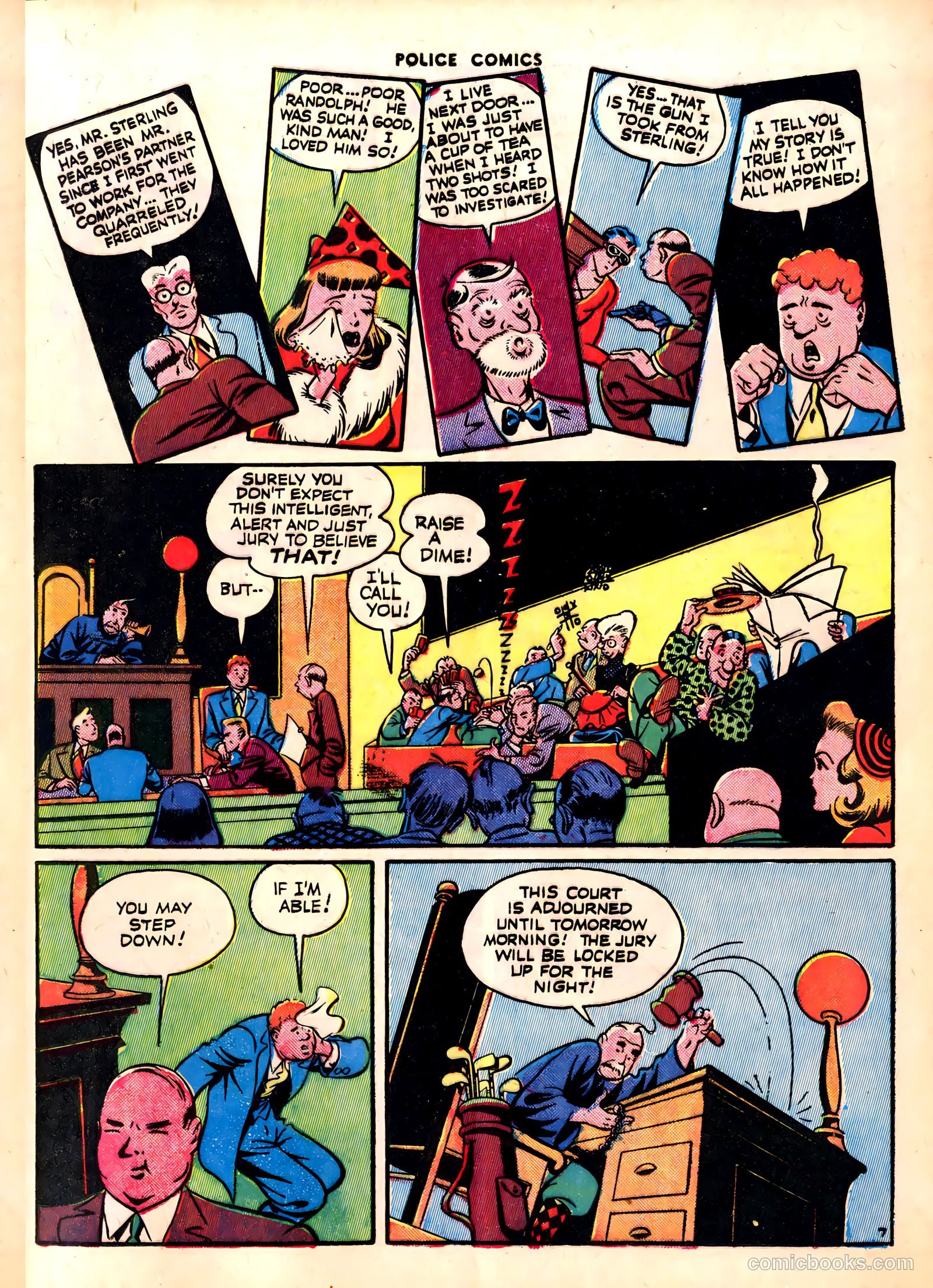 Police Comics #27 — page 9 of 60