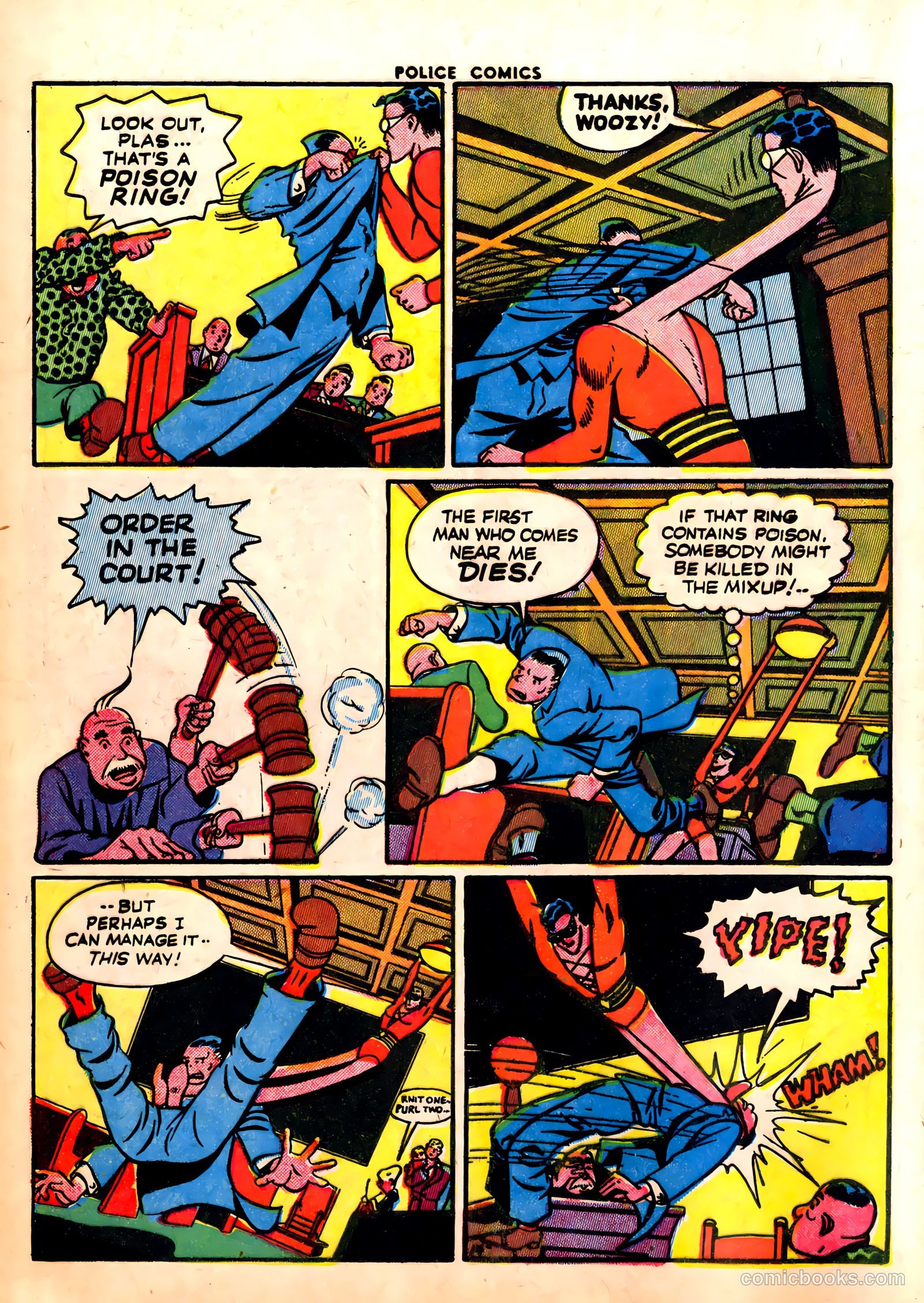 Police Comics #27 — page 16 of 60