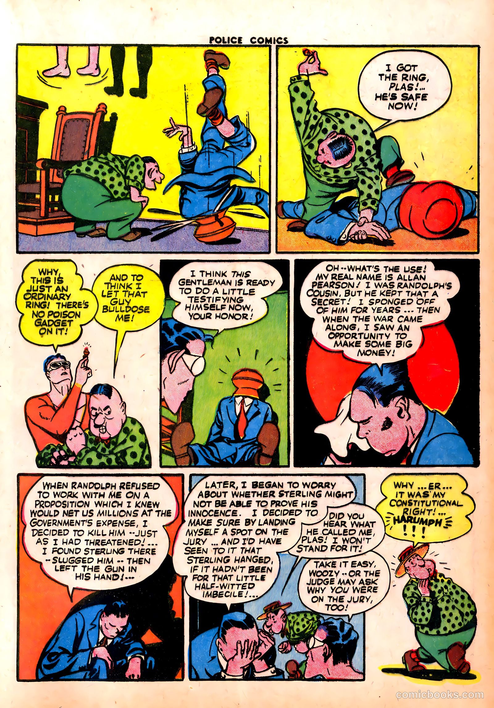 Police Comics #27 — page 17 of 60