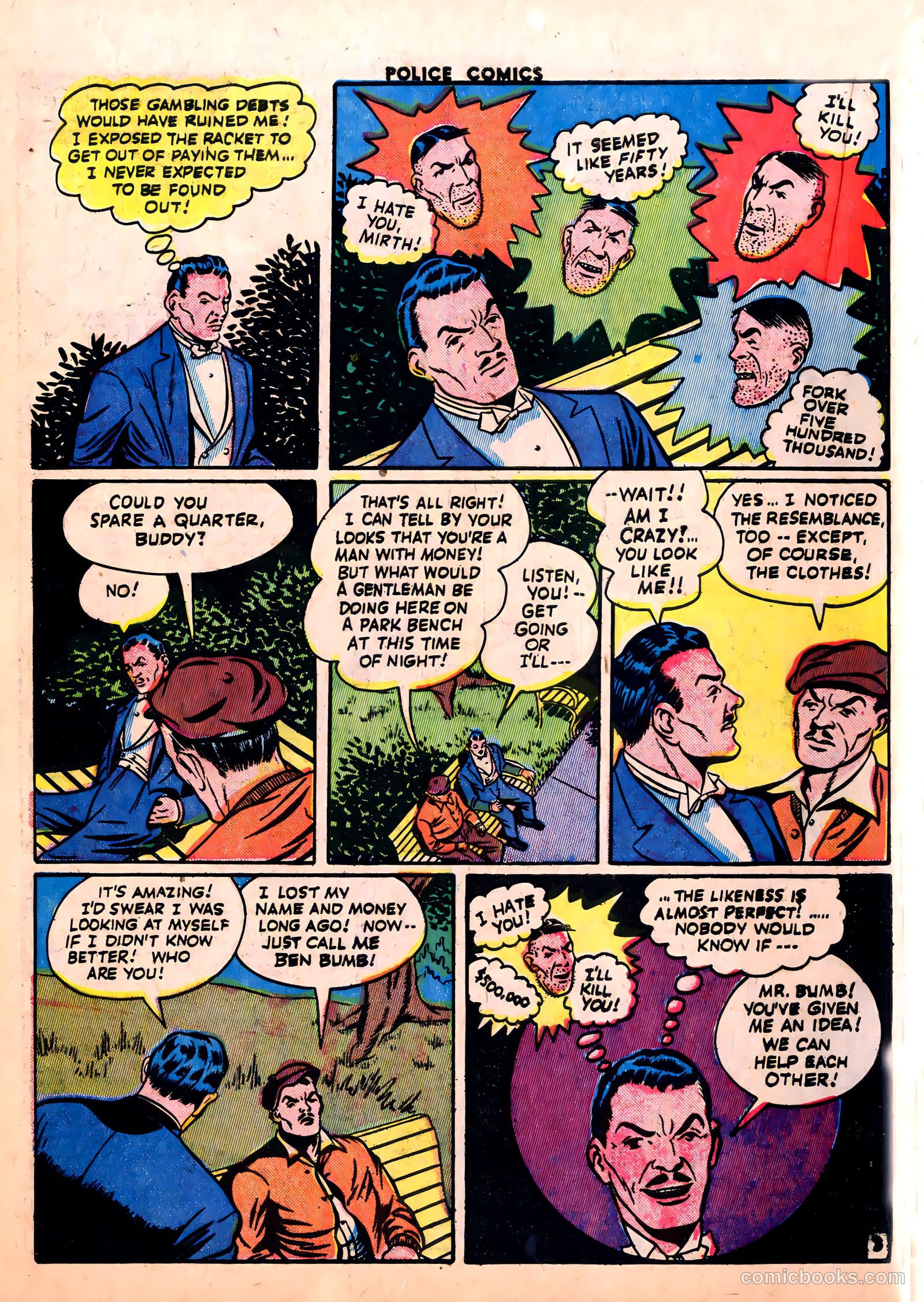 Police Comics #27 — page 32 of 60
