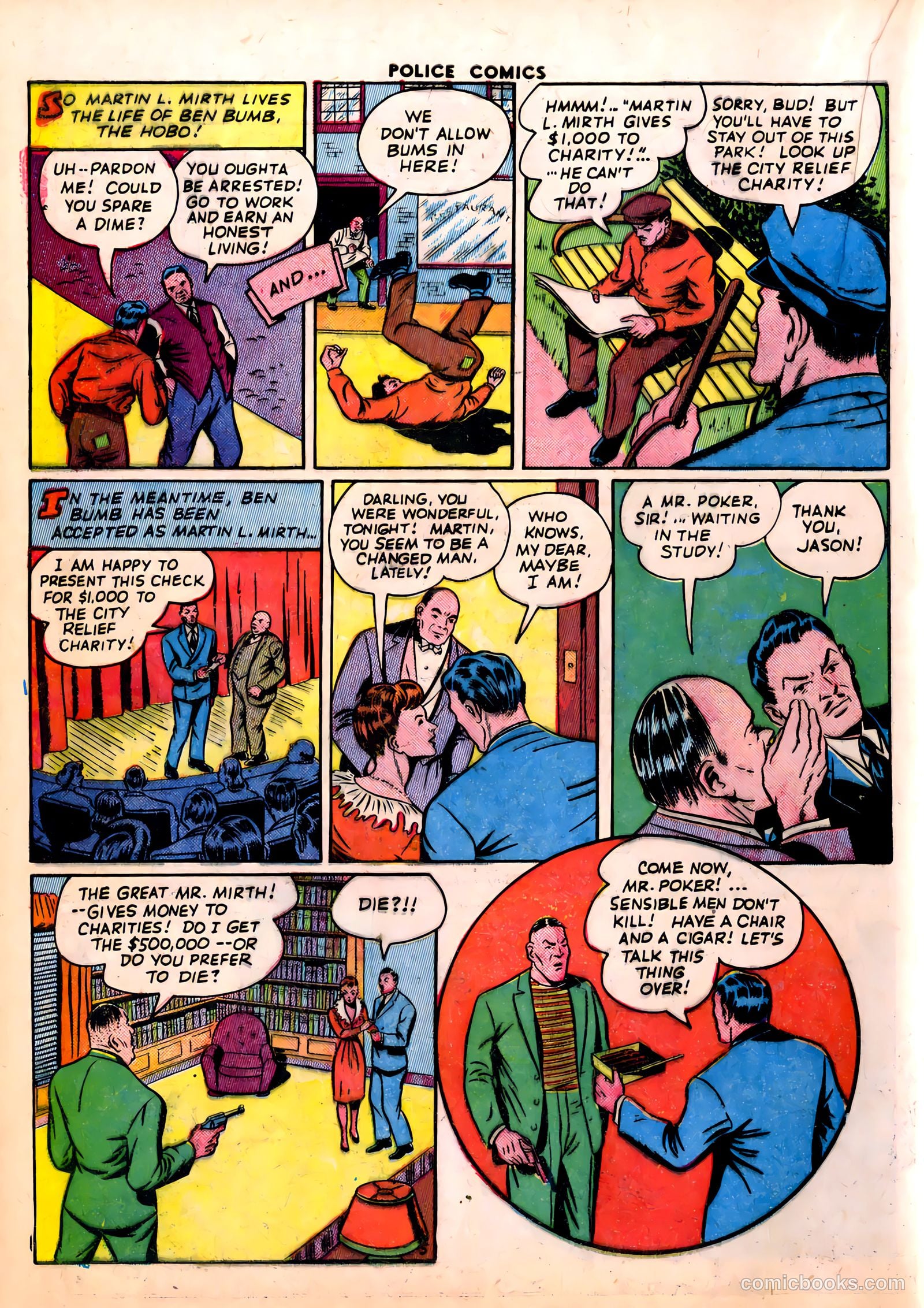 Police Comics #27 — page 34 of 60