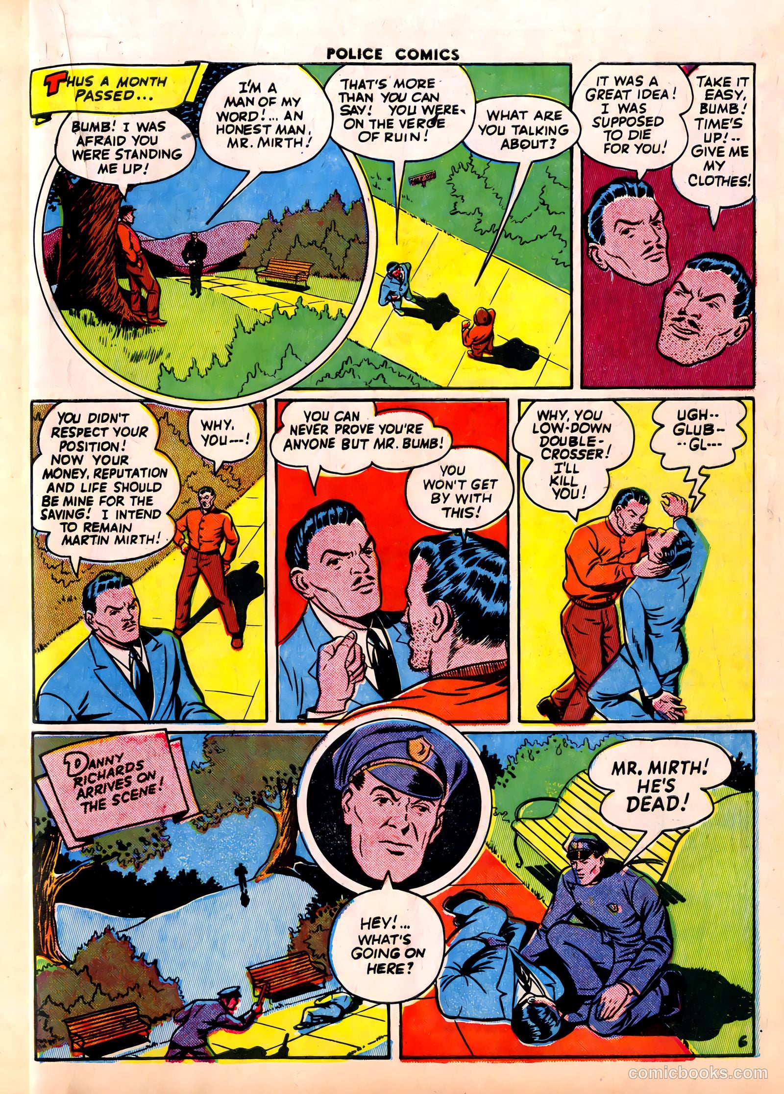 Police Comics #27 — page 35 of 60