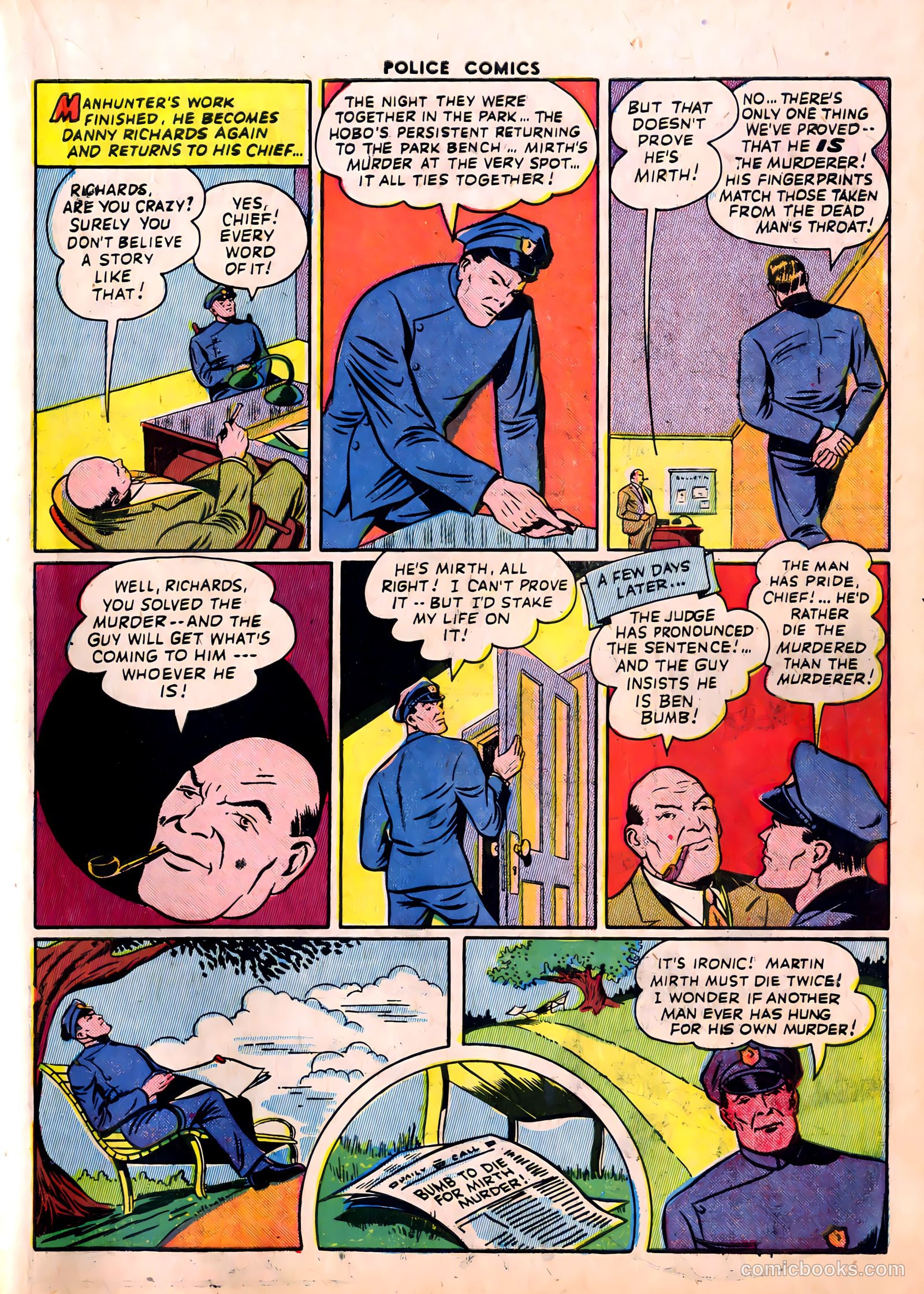 Police Comics #27 — page 39 of 60