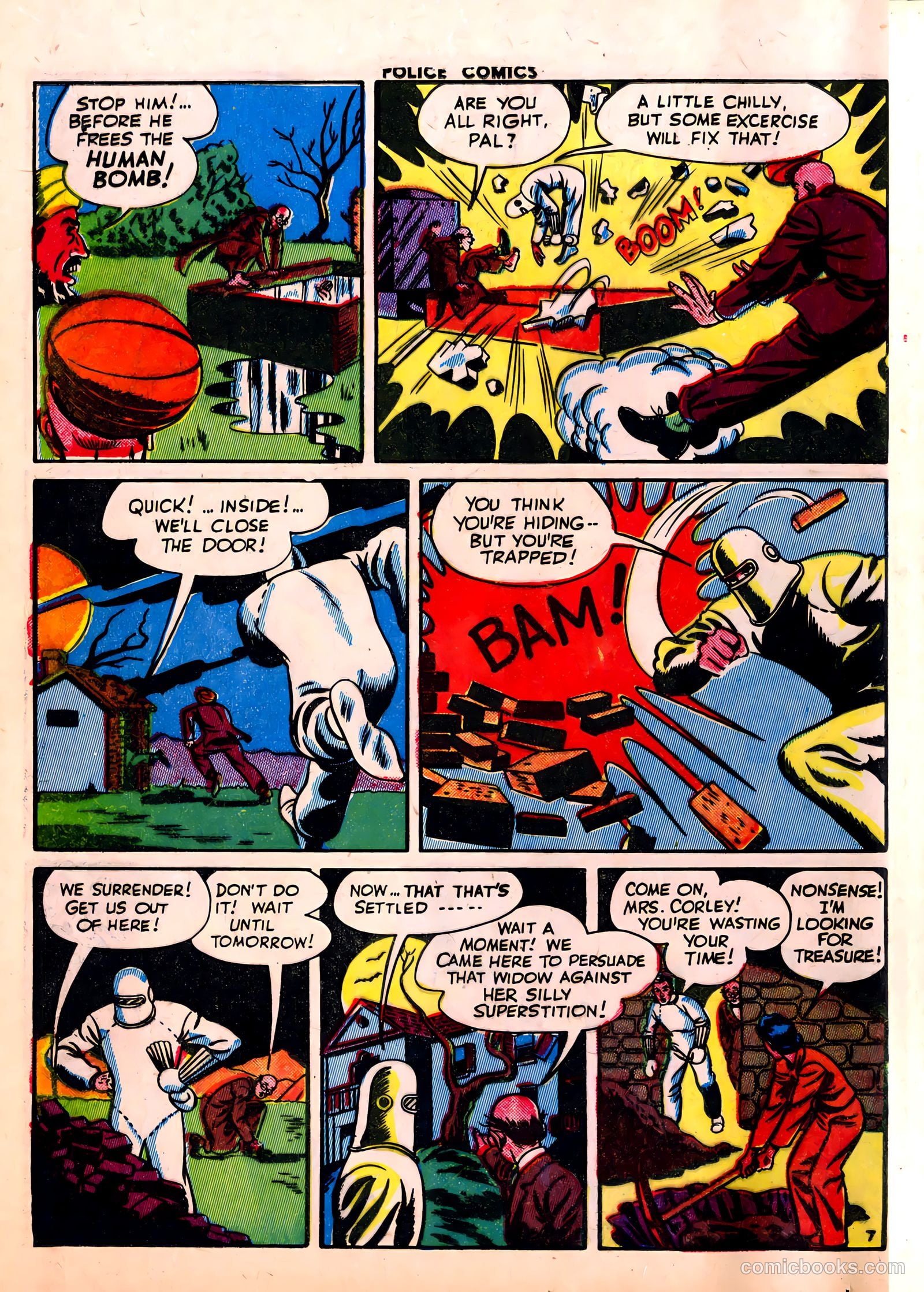 Police Comics #27 — page 48 of 60