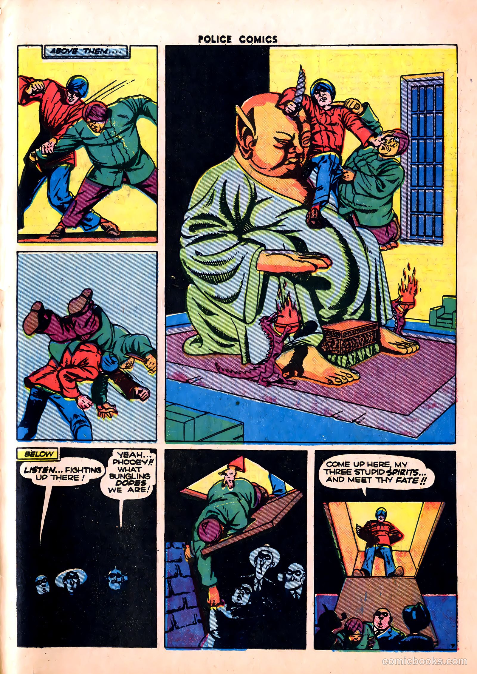 Police Comics #27 — page 57 of 60
