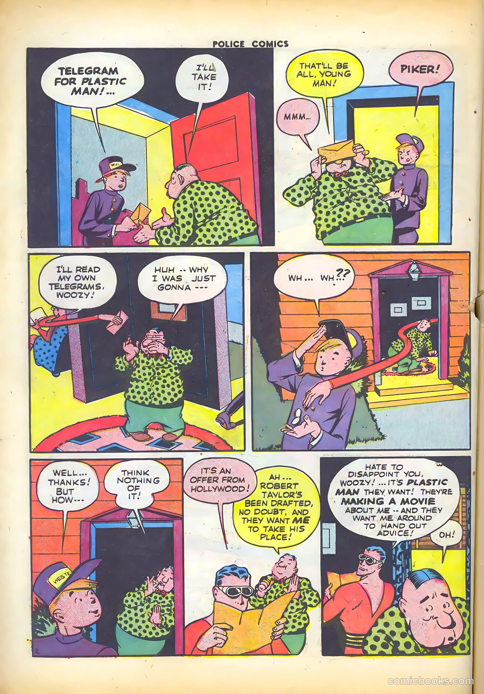 Police Comics #28 — page 4 of 60