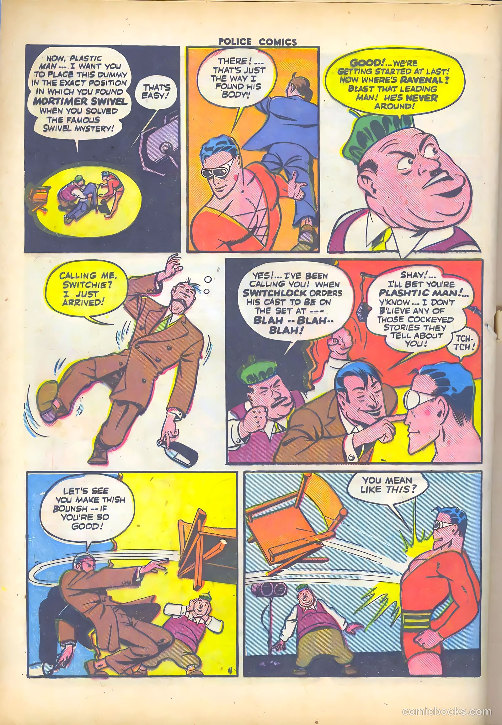 Police Comics #28 — page 6 of 60
