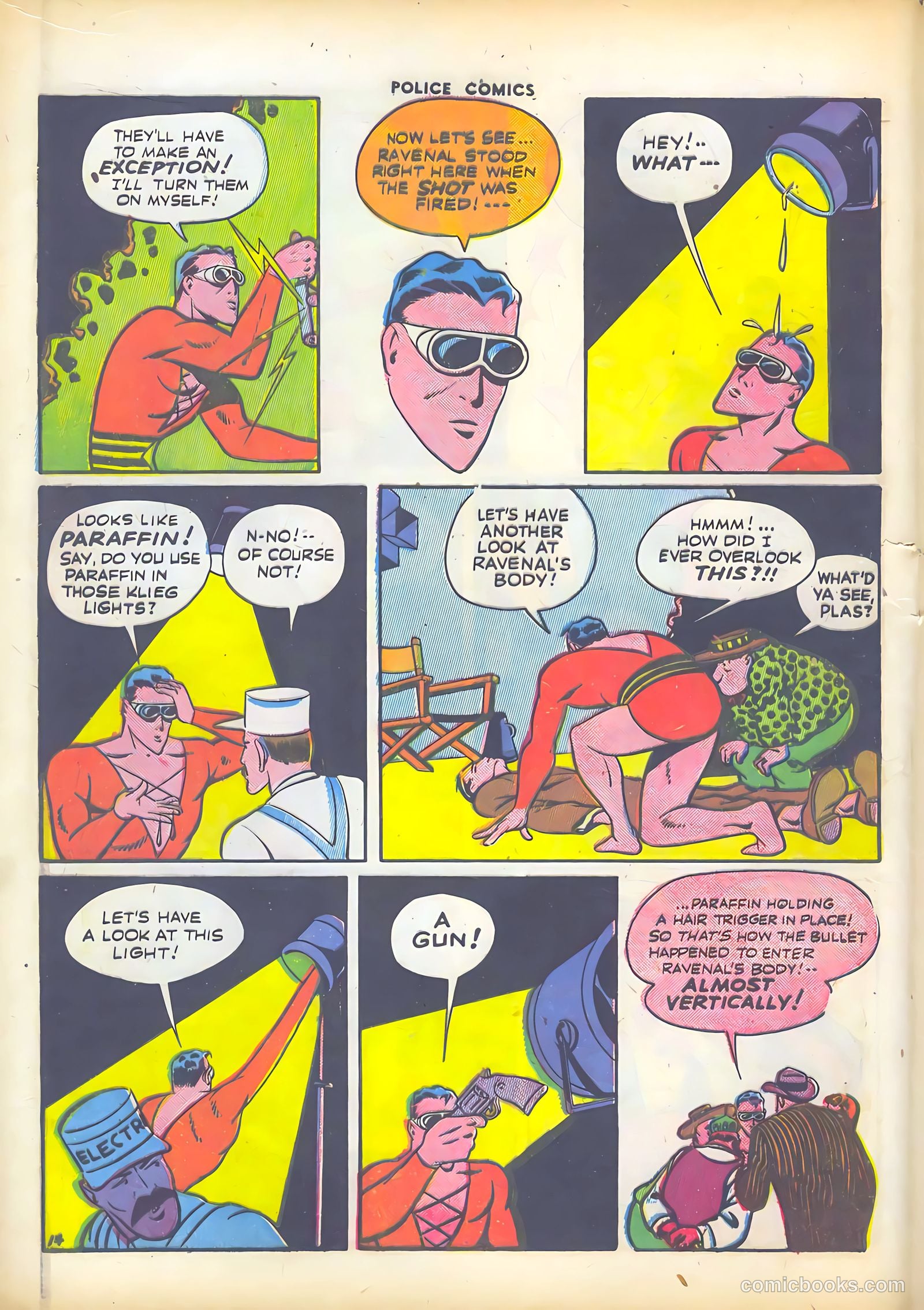 Police Comics #28 — page 16 of 60