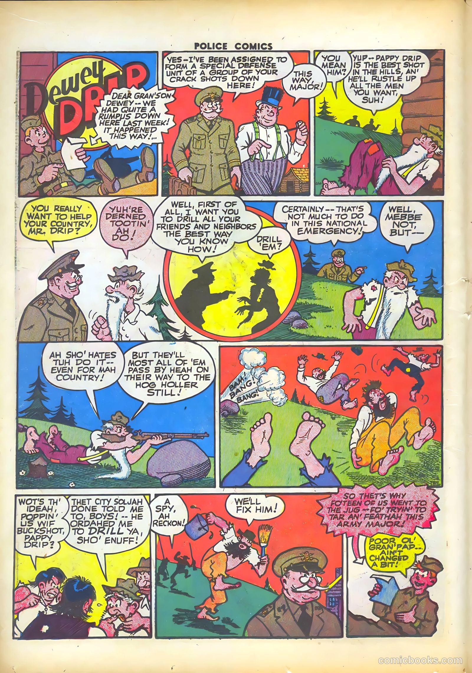 Police Comics #28 — page 18 of 60