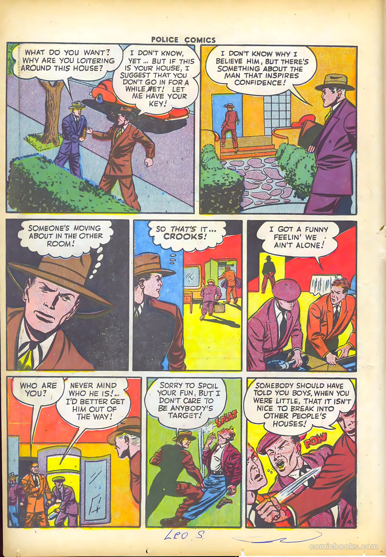 Police Comics #28 — page 22 of 60